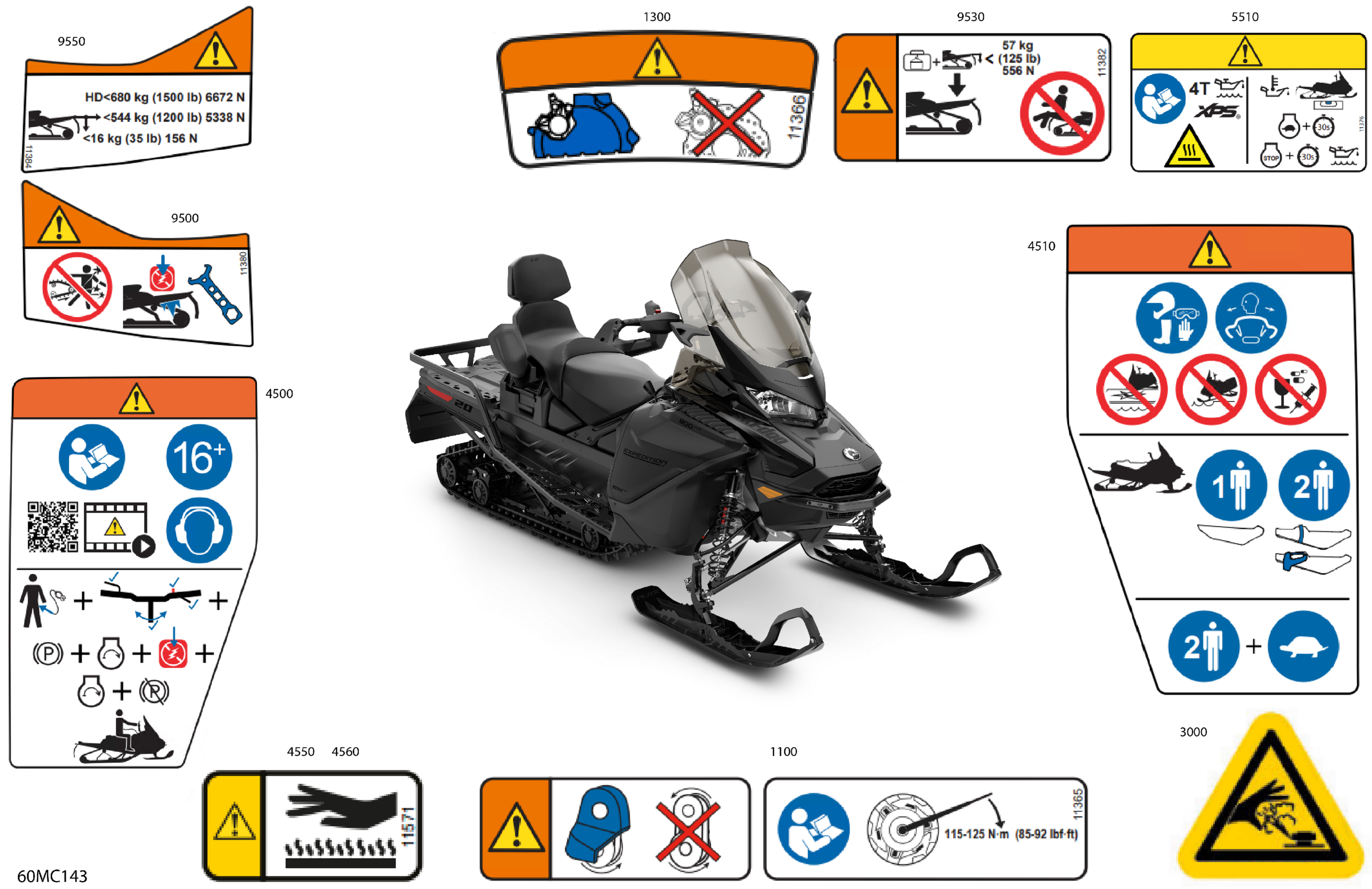 Body - Warning Decals - Model