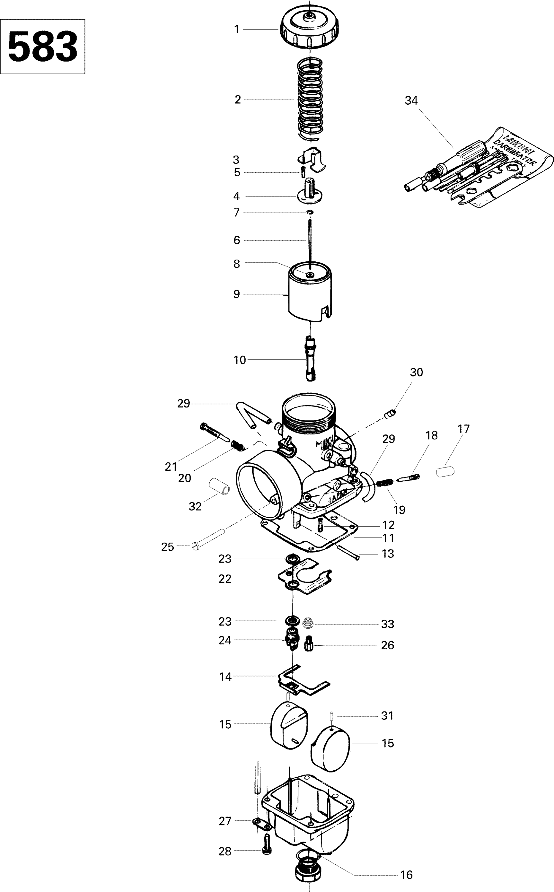Carburetor 583