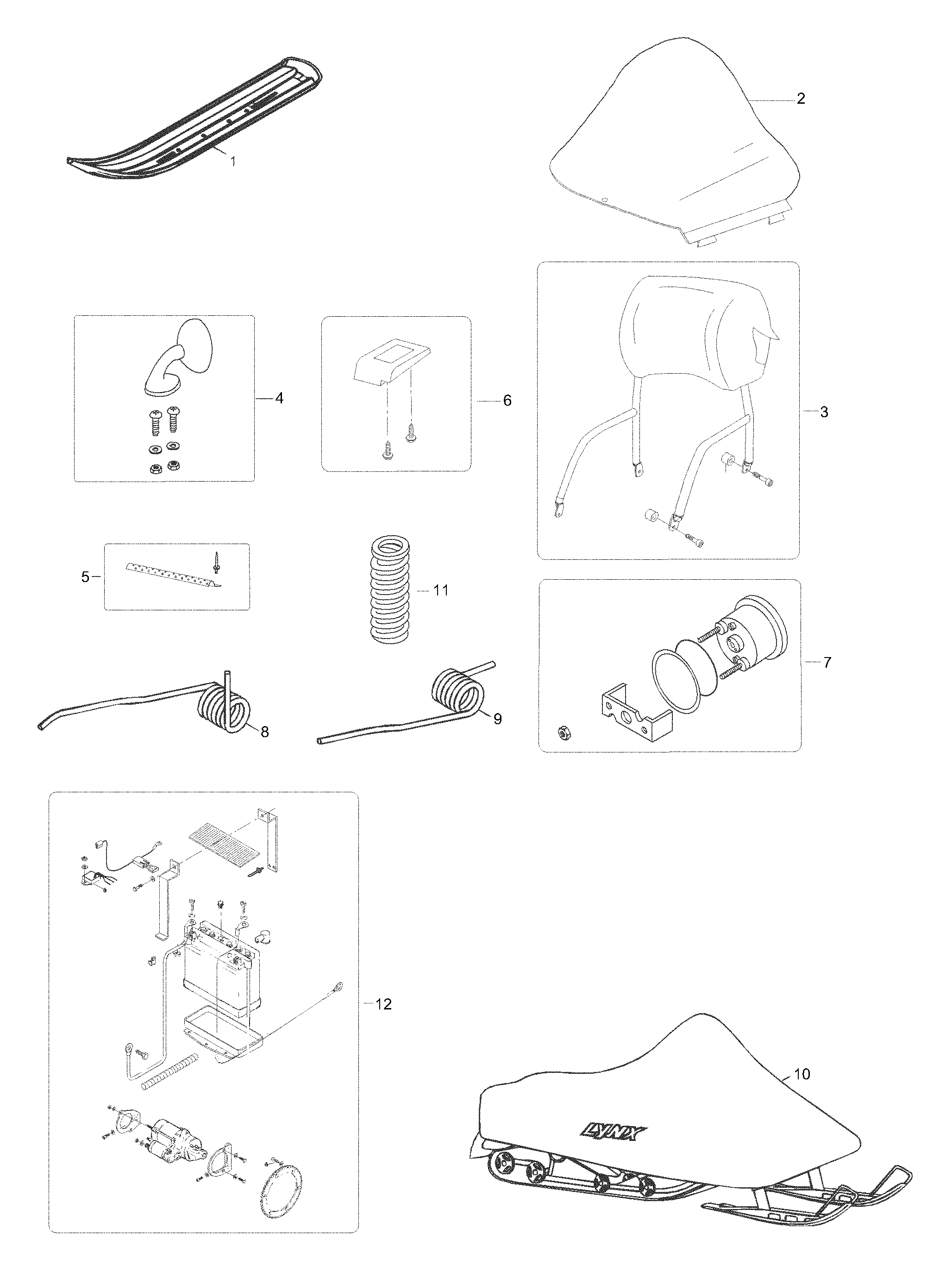 Схема узла: Accessories