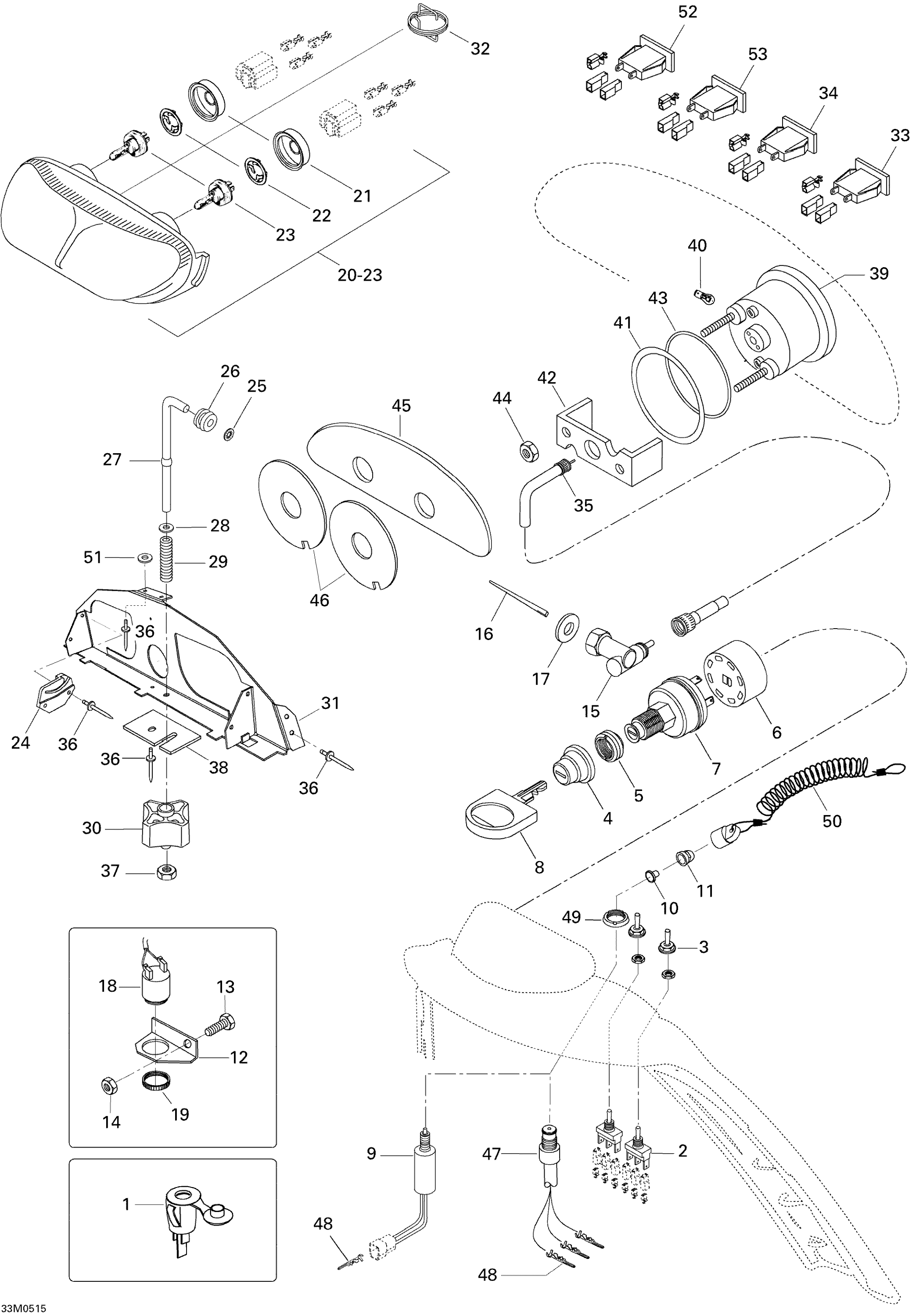 Схема узла: Electrical System 600 SUV