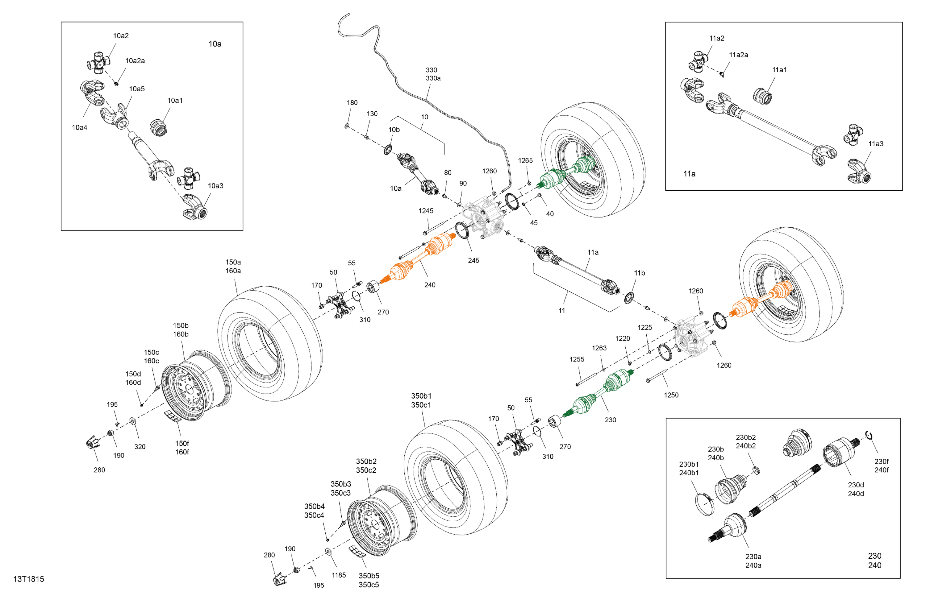 Drive System, Rear