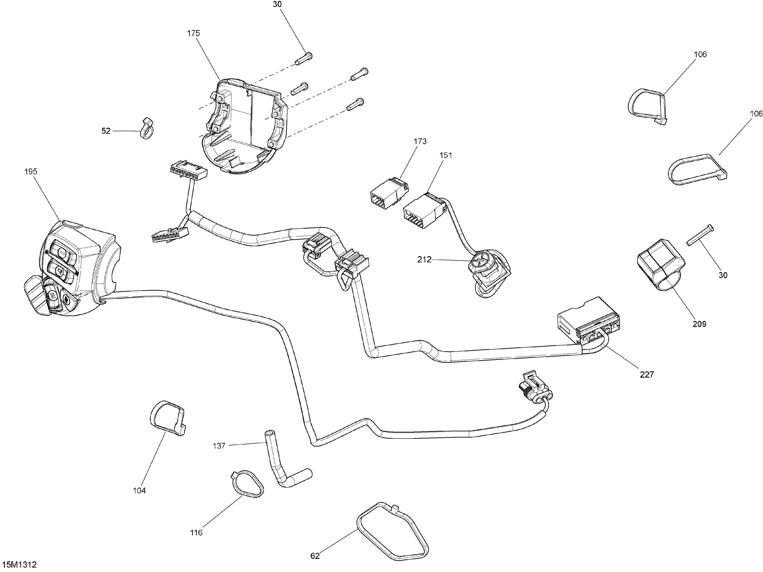 Steering Wiring Harness