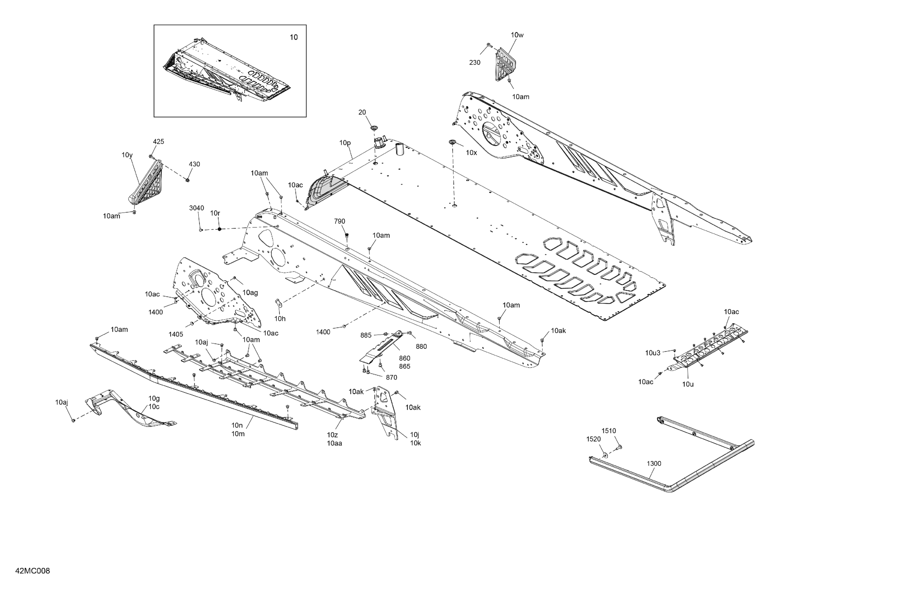 Frame - System - Rear Section