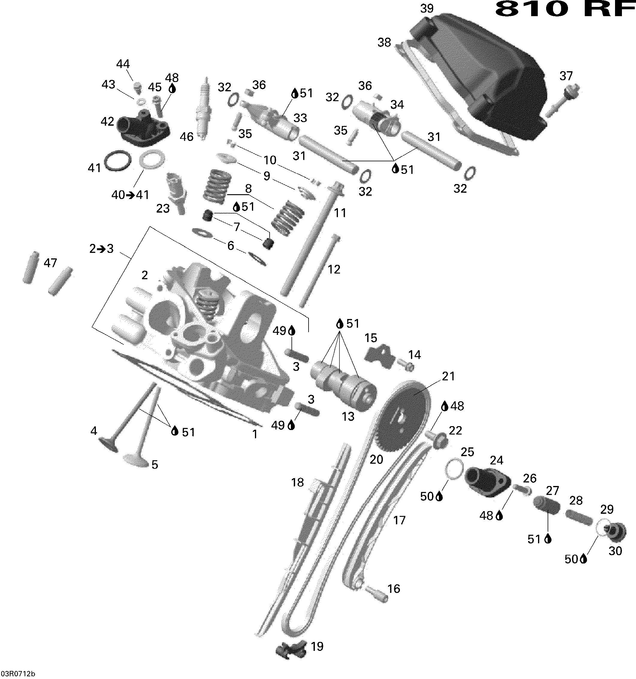 Cylinder Head, Rear