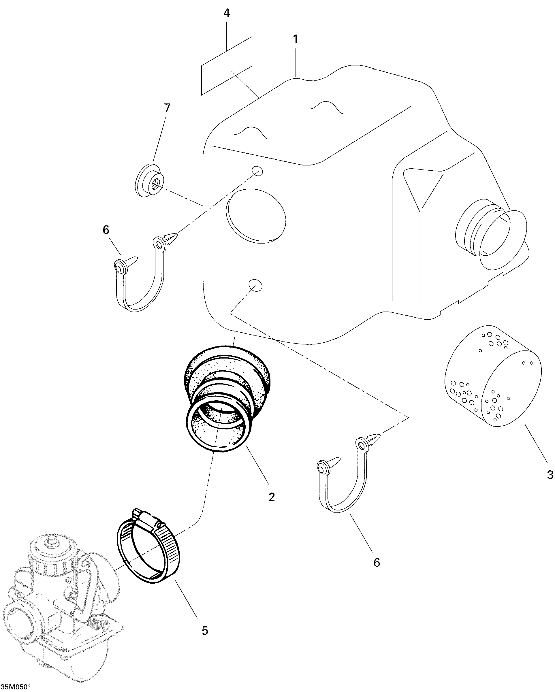 Схема узла: Air Intake System