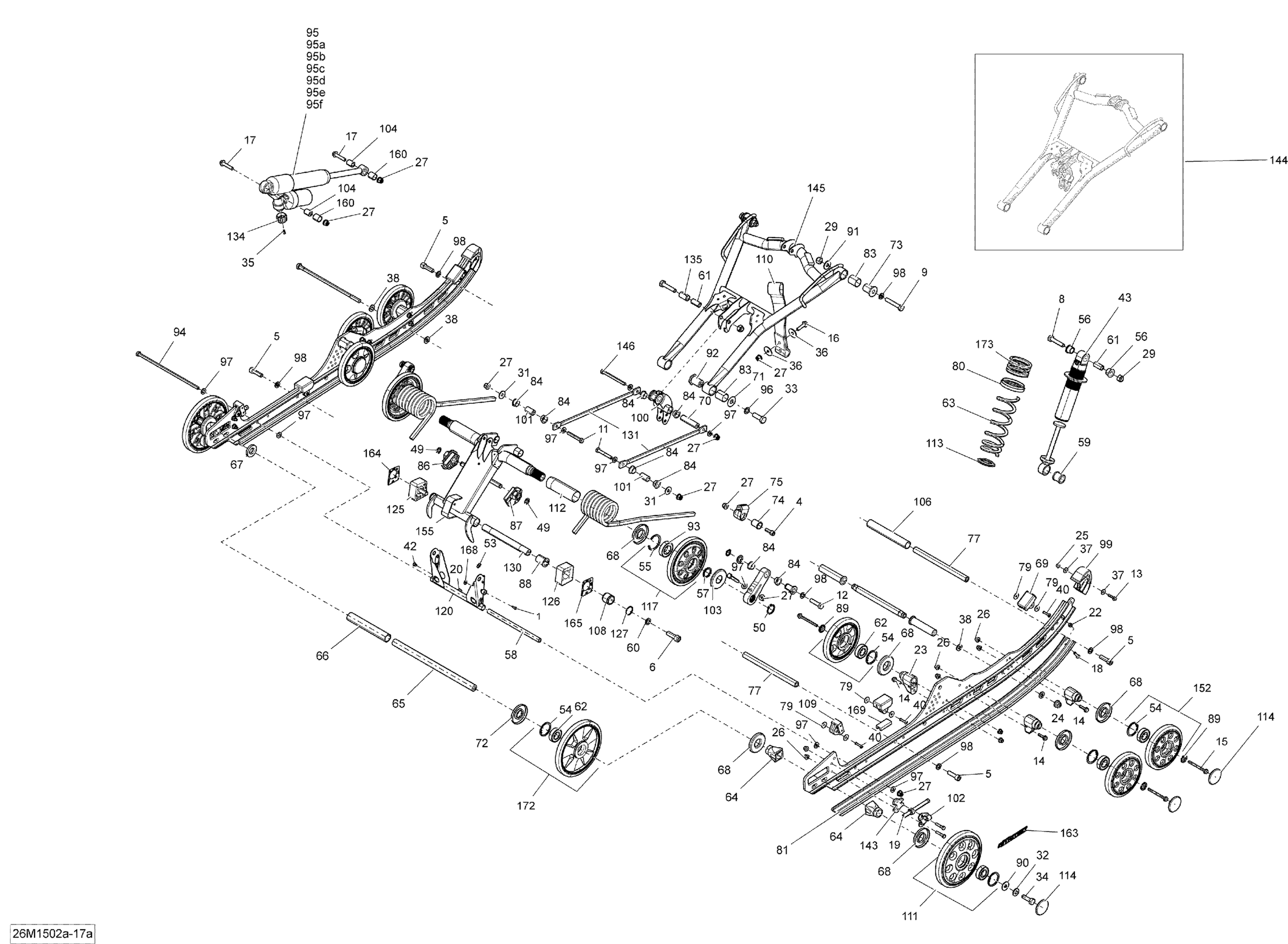Rear Suspension rMotion_26M1502a