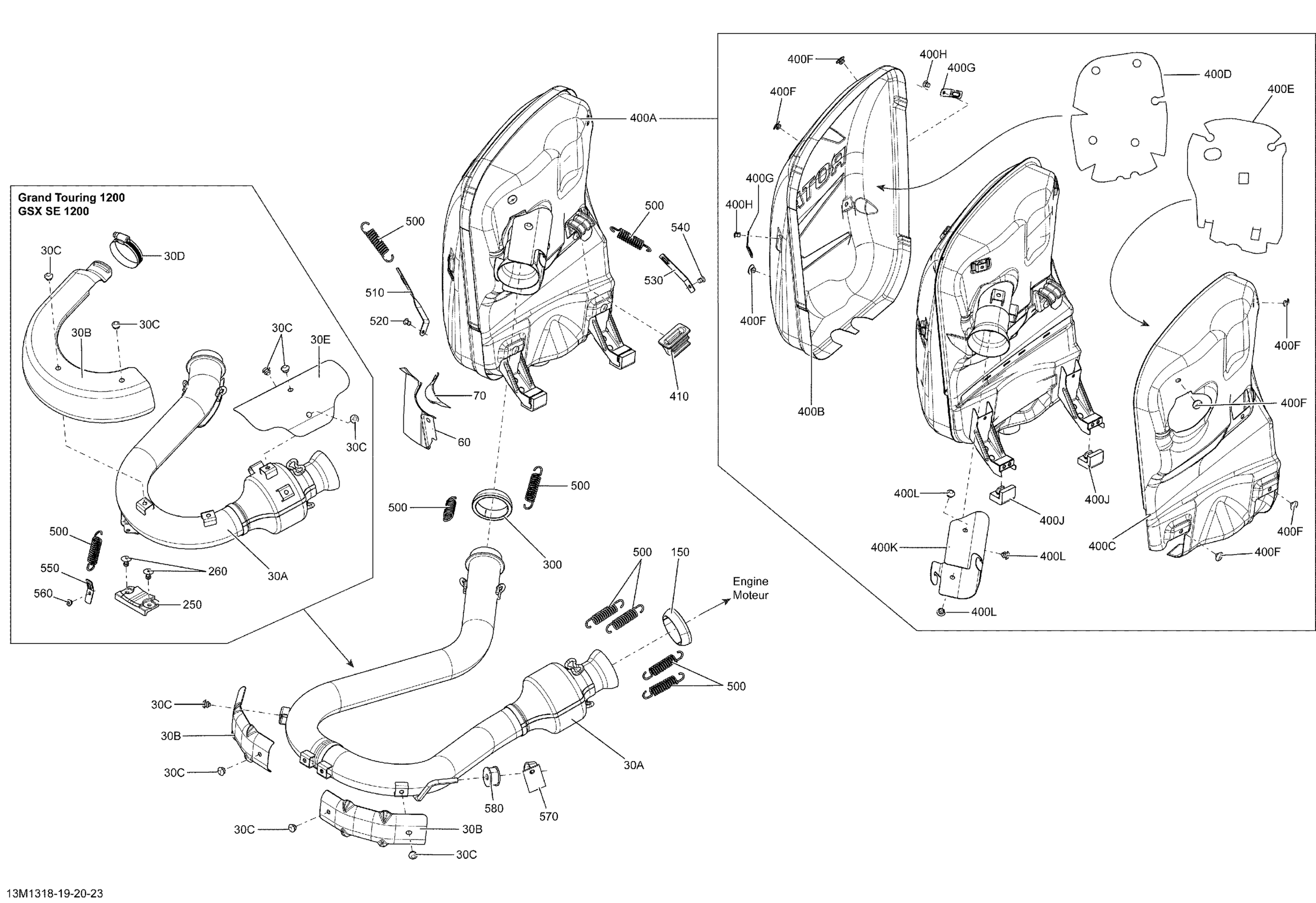 Схема узла: Exhaust System