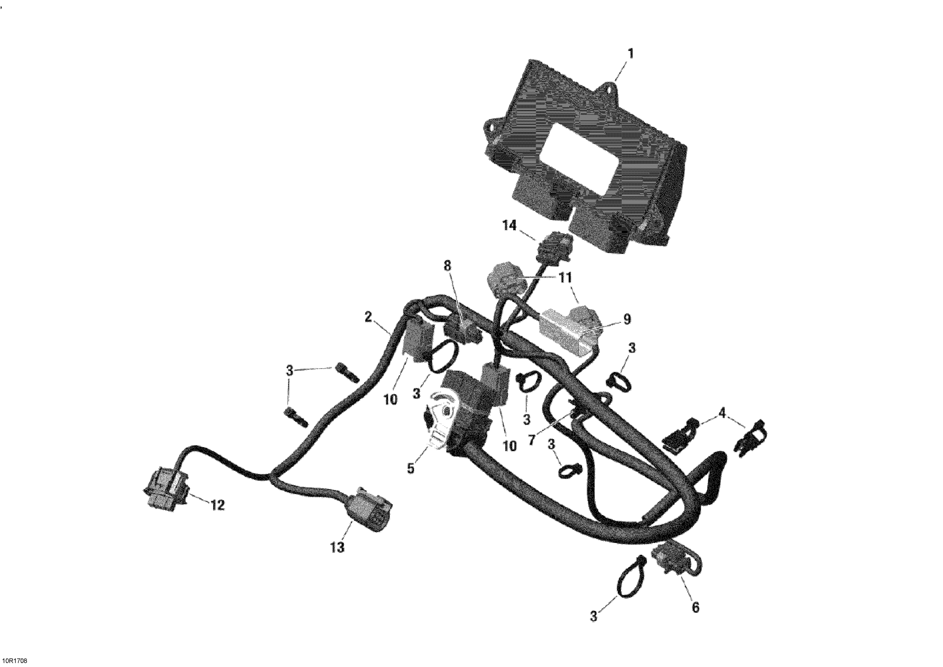 Engine Harness And Electronic Module