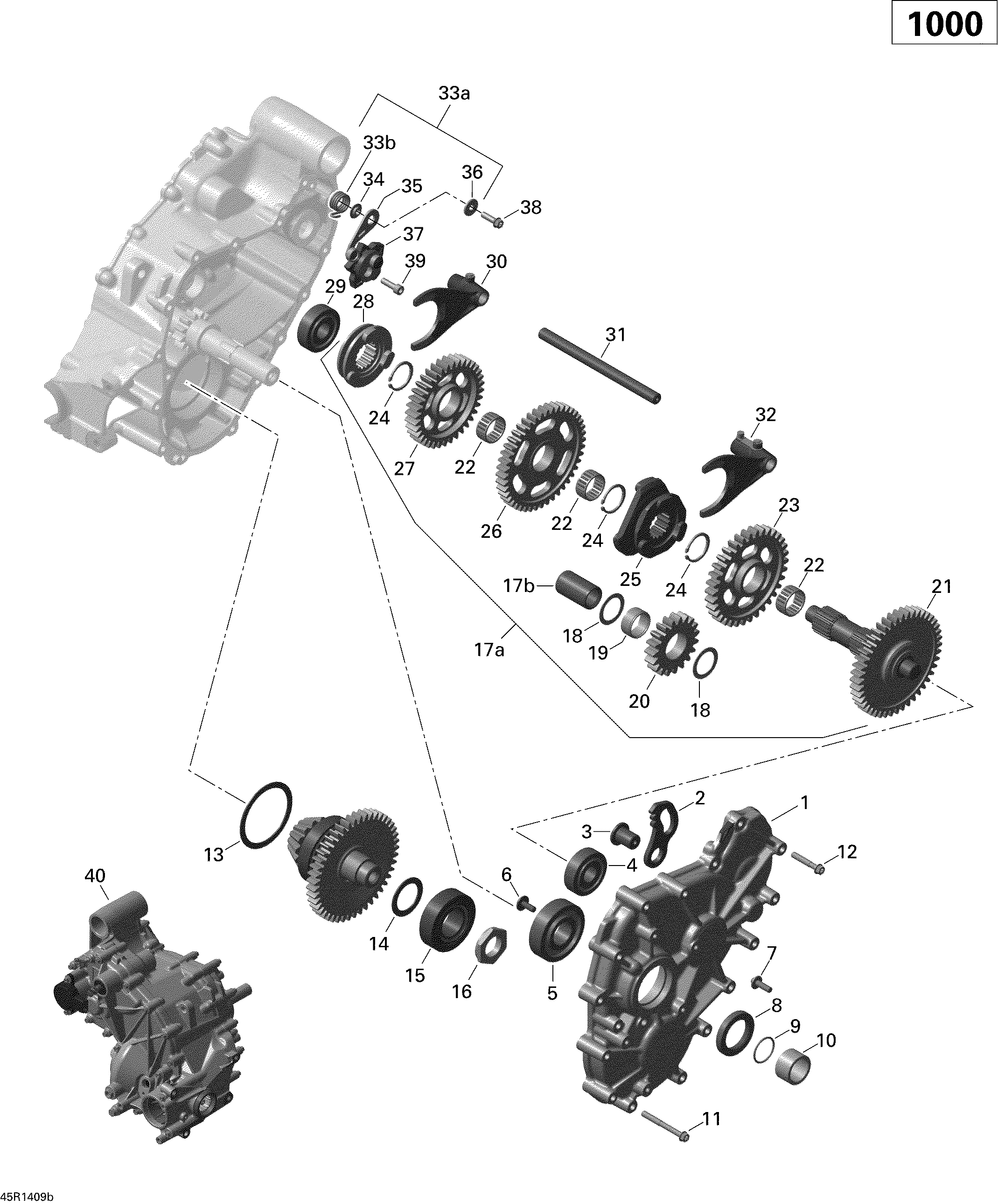 Схема узла: Gear Box 2