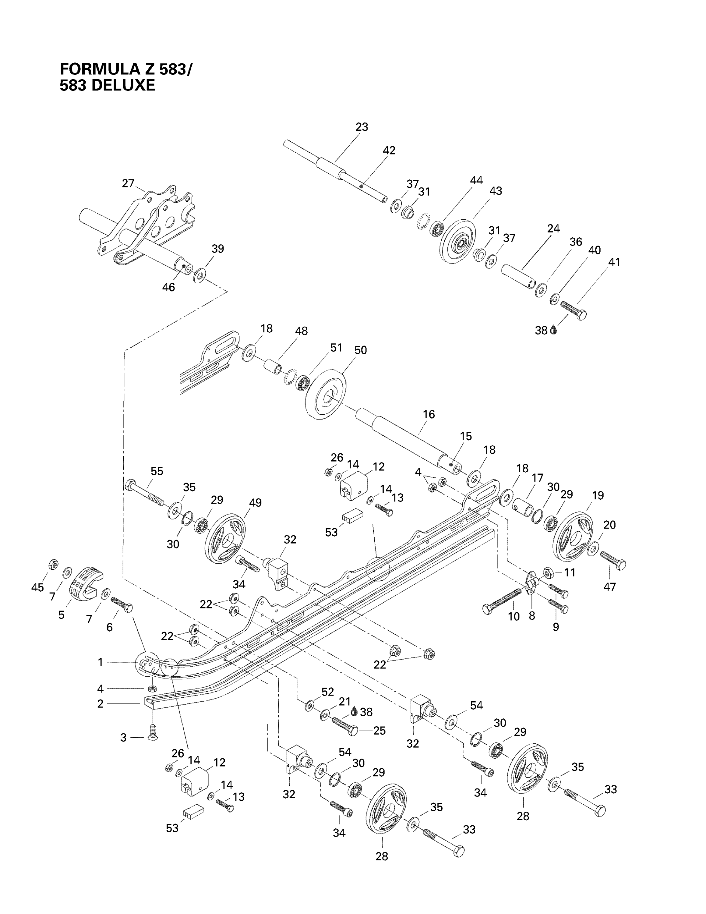 Схема узла: Rear Suspension 2