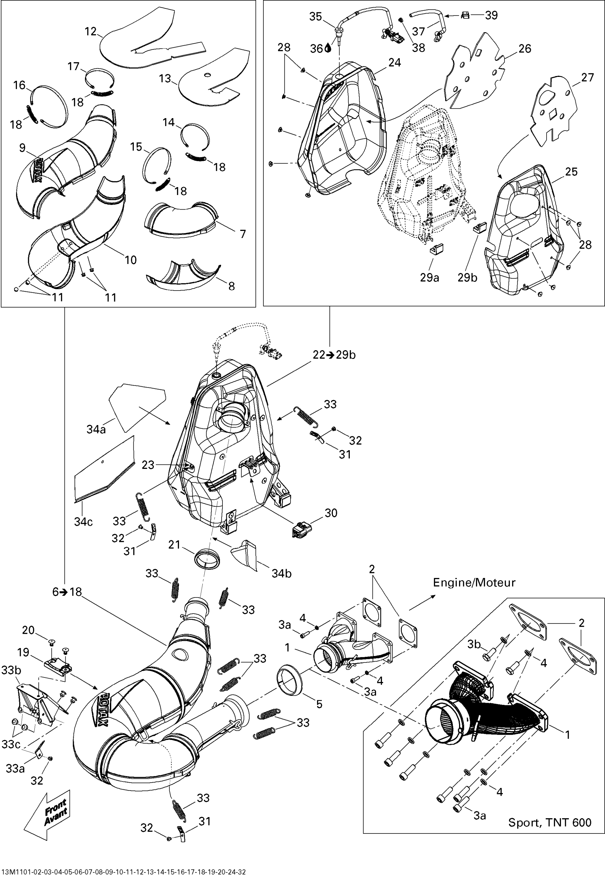 Схема узла: Exhaust System