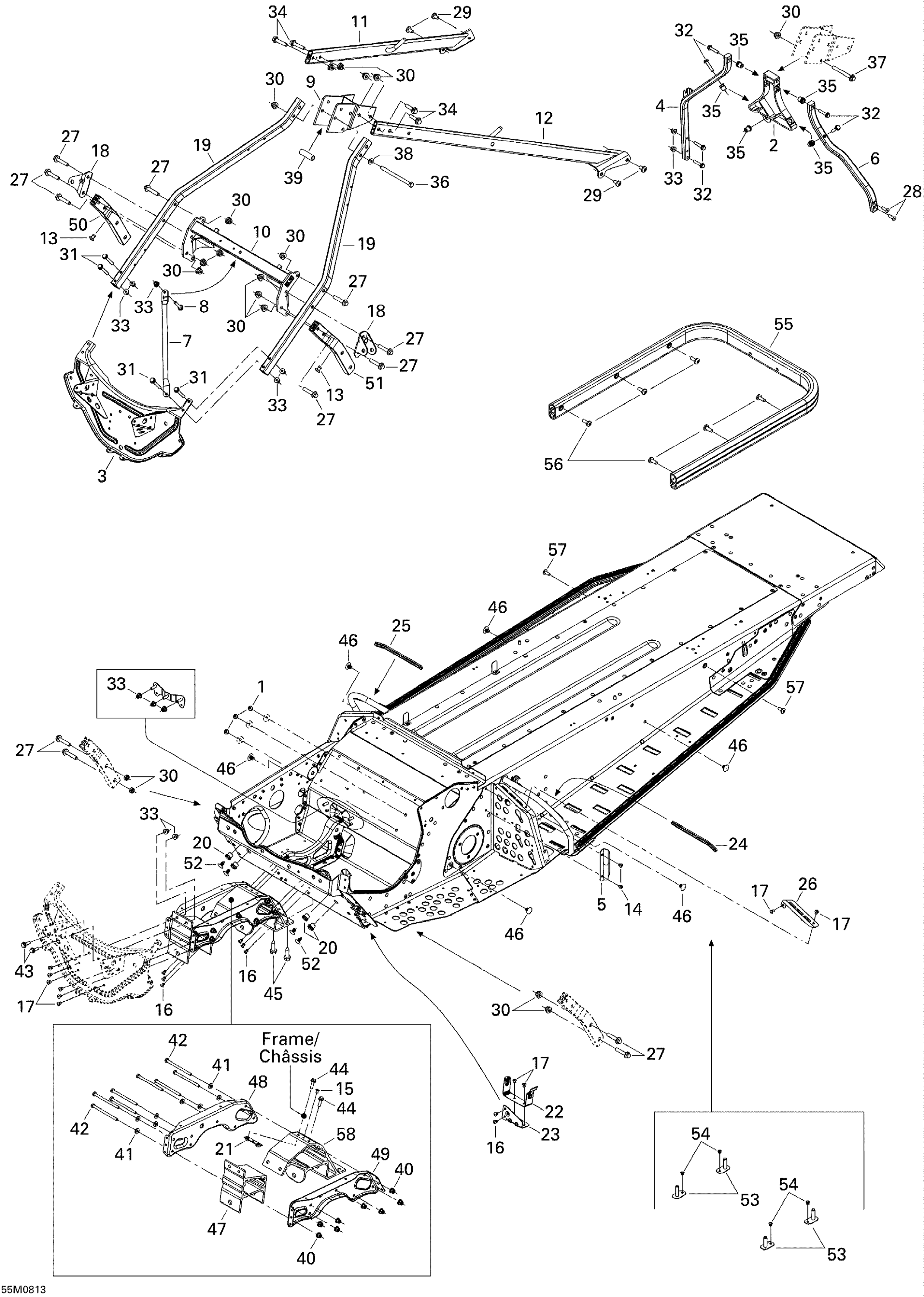 Схема узла: Frame and Components