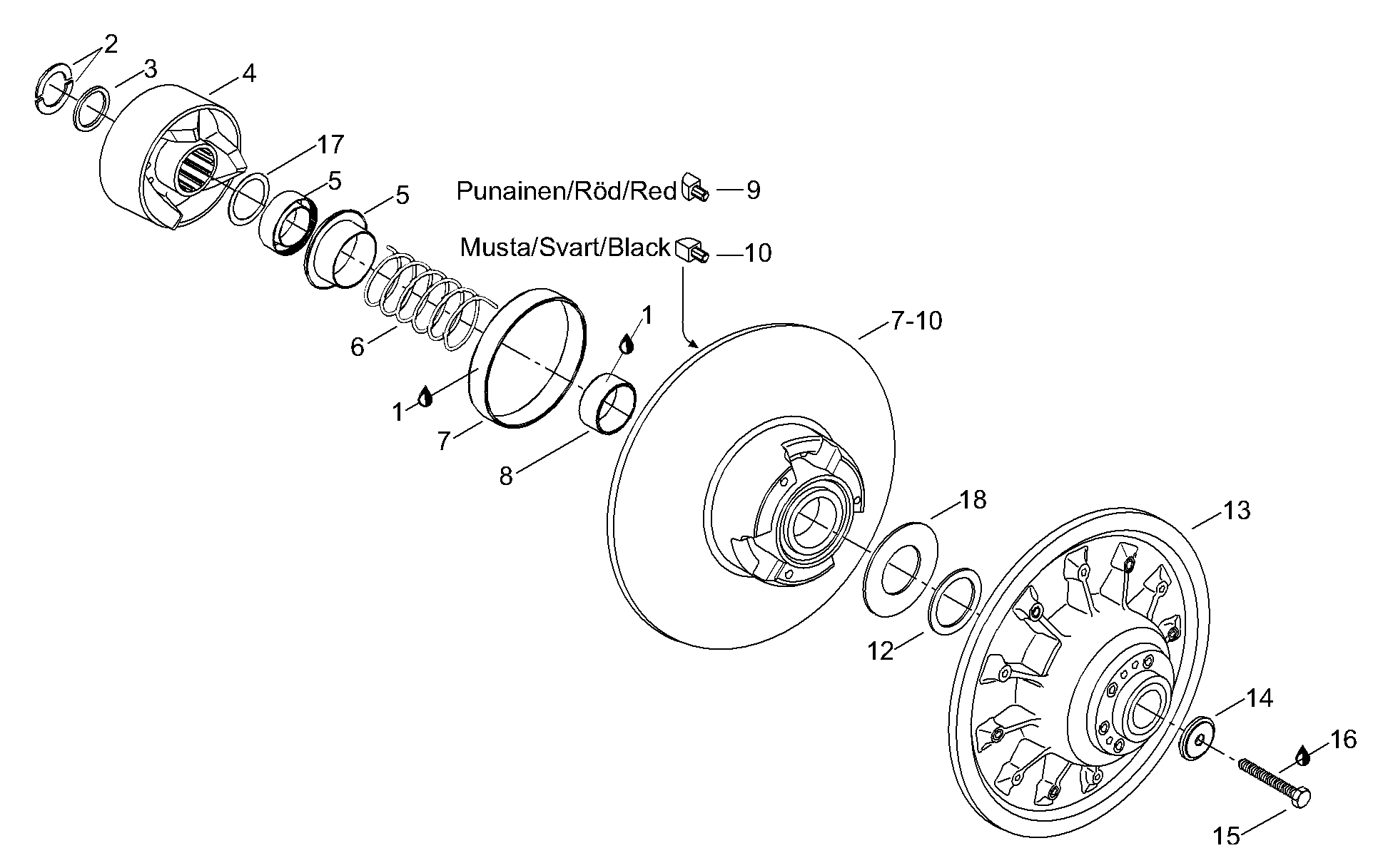 Driven Pulley