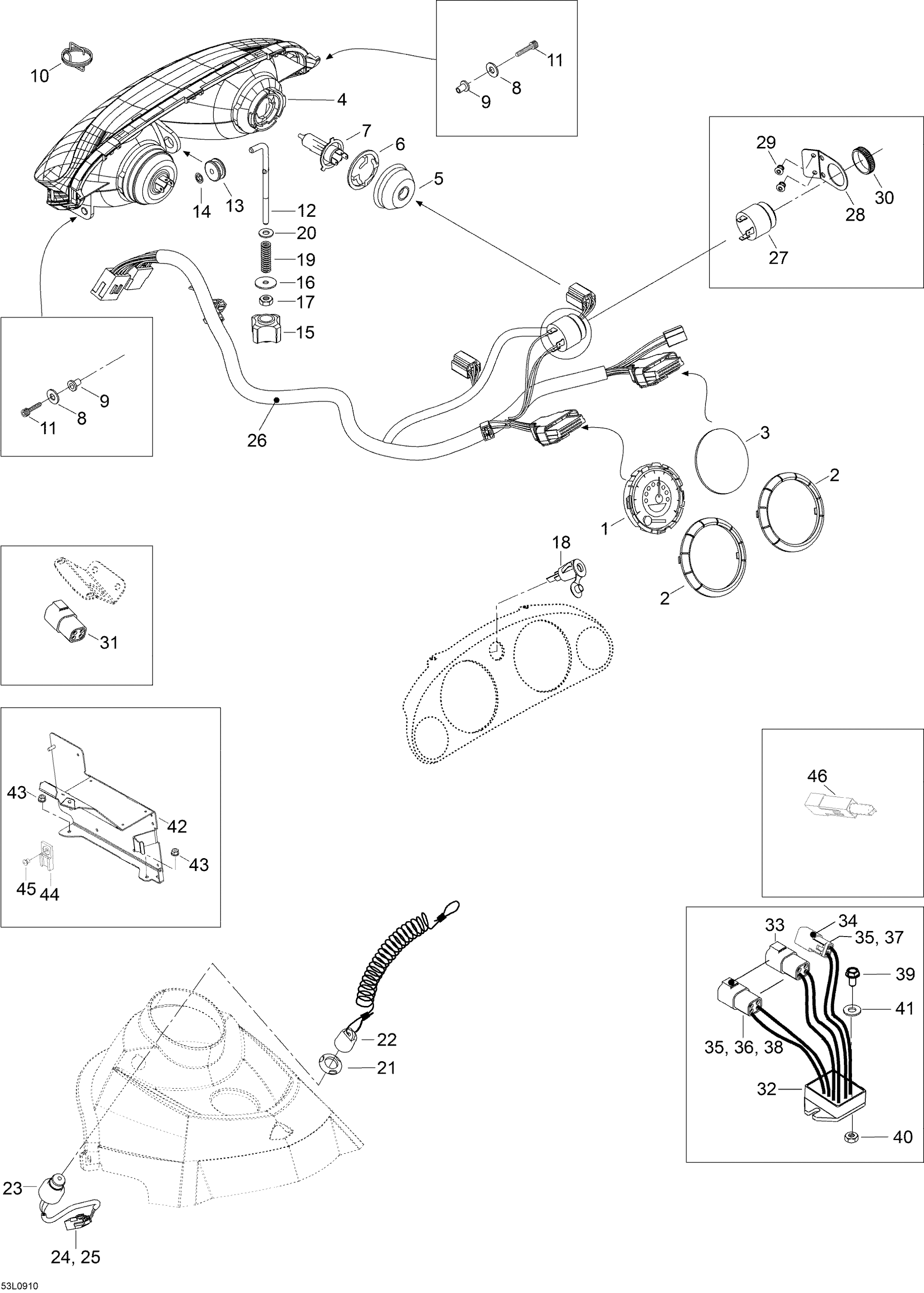 Схема узла: Electrical Accessories