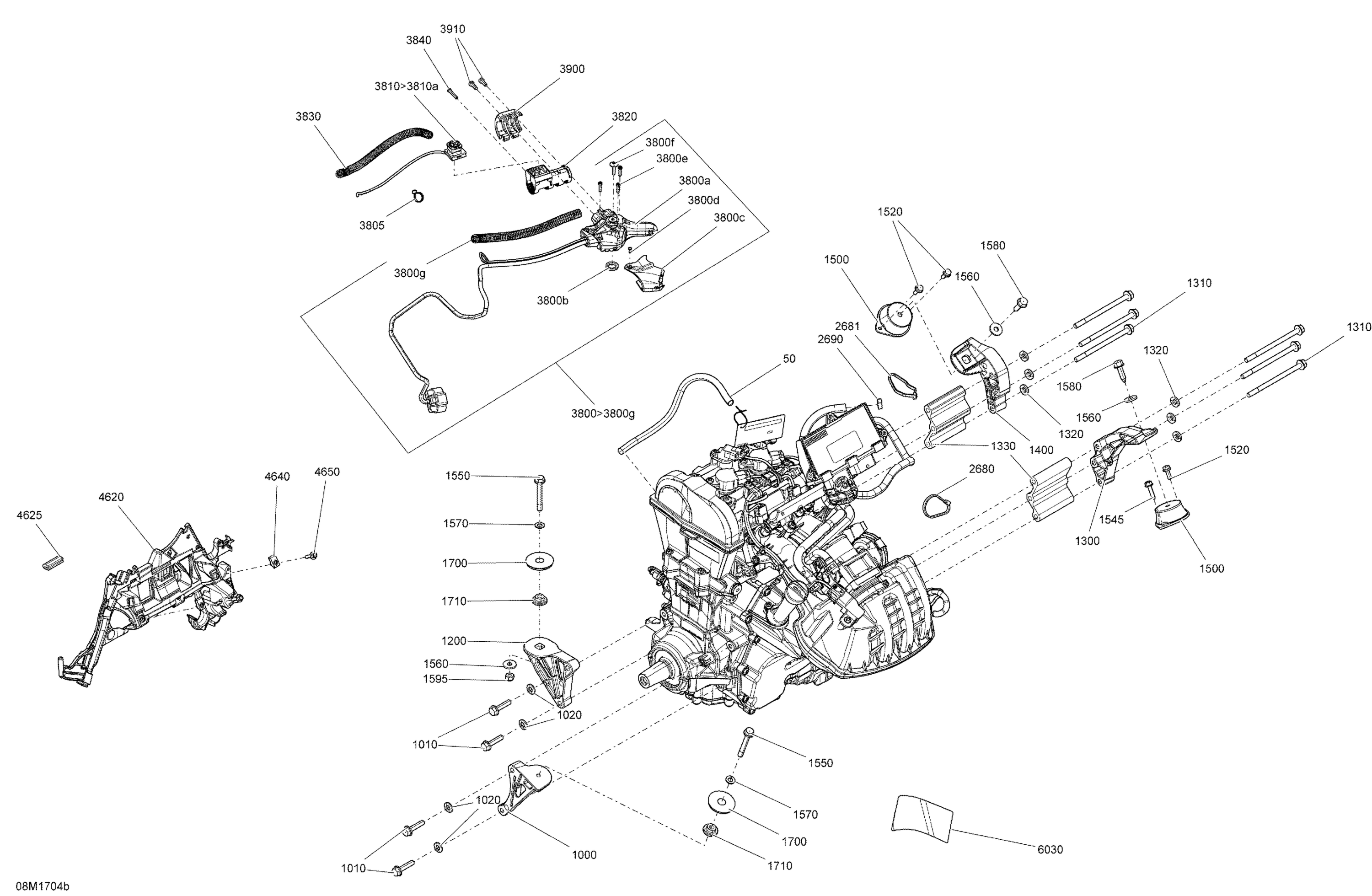 Схема узла: Engine - 600 ACE
