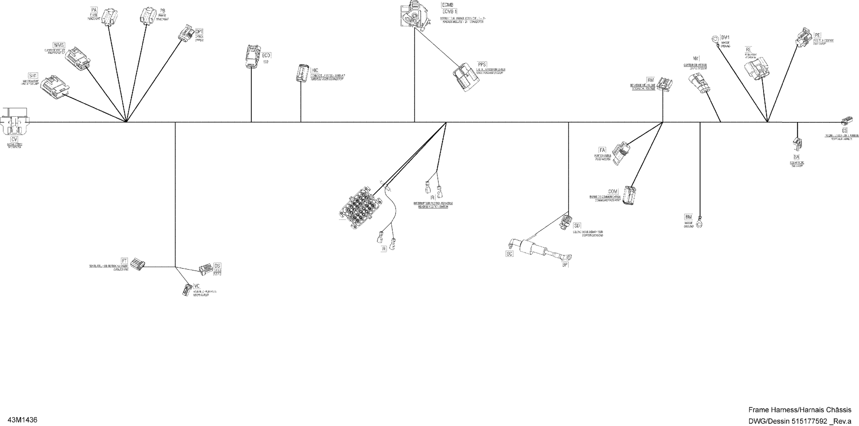 Electrical Harness Frame