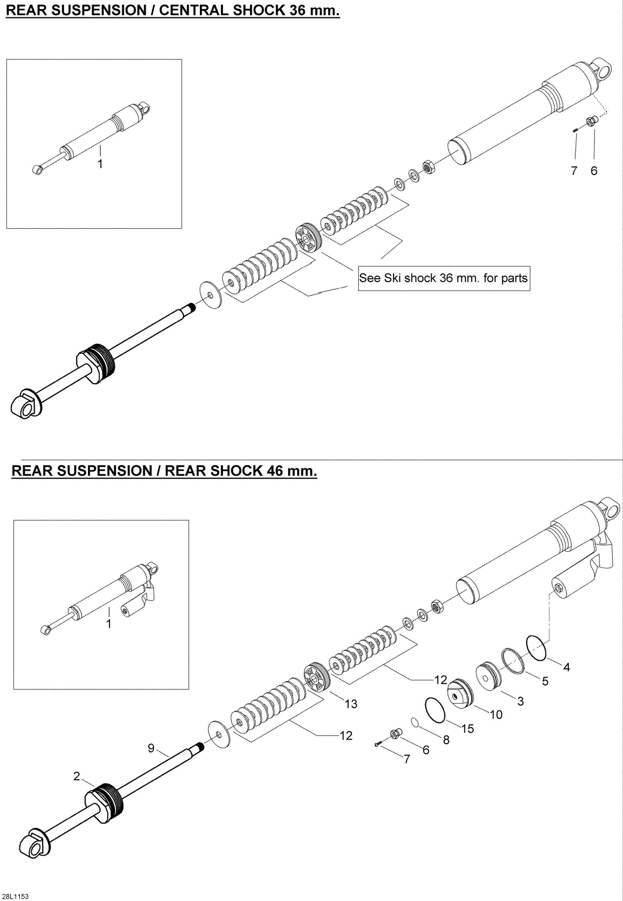 Take Apart Shock rear