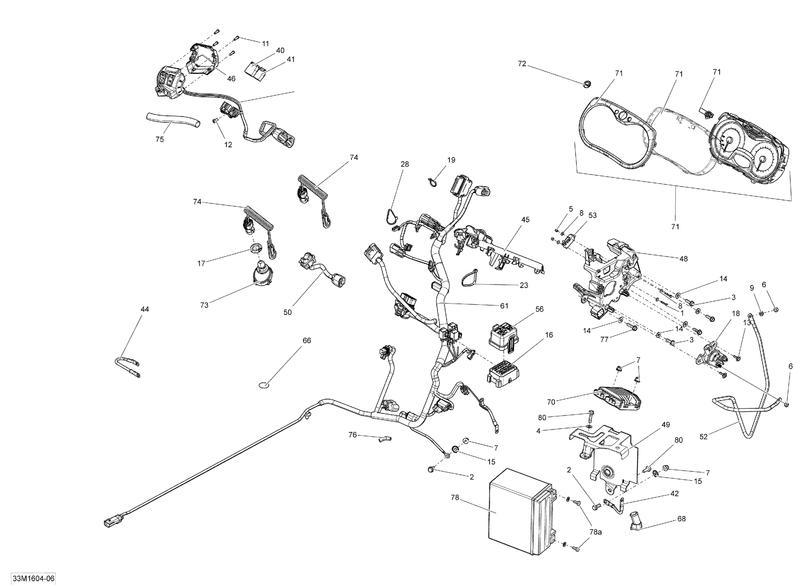 Схема узла: Electrical System - 600 ACE