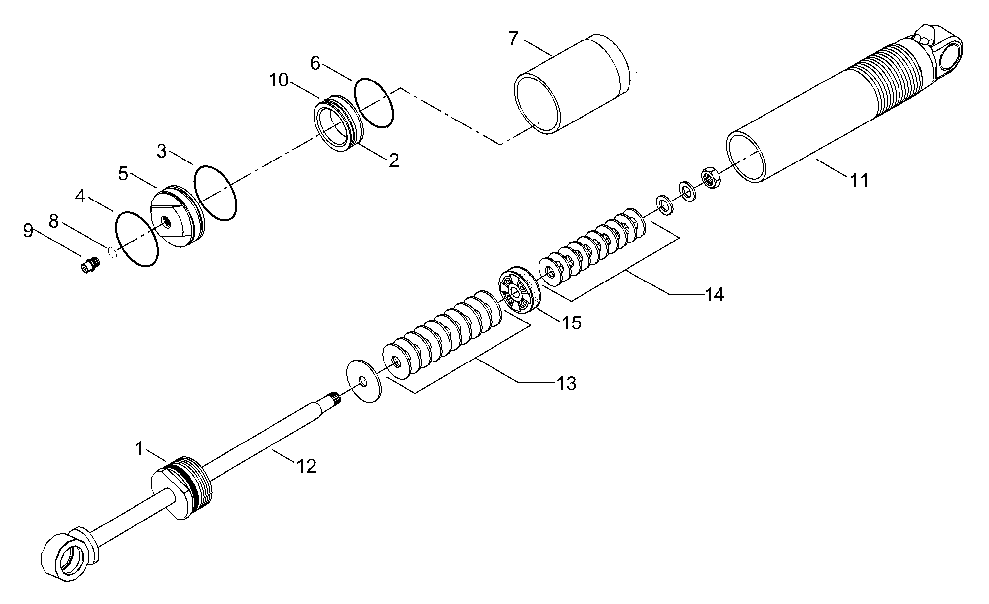 Схема узла: Front Suspension