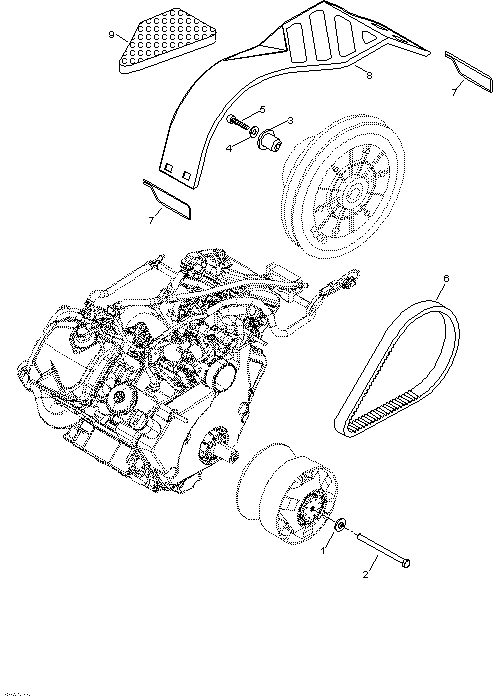 Схема узла: Pulley System