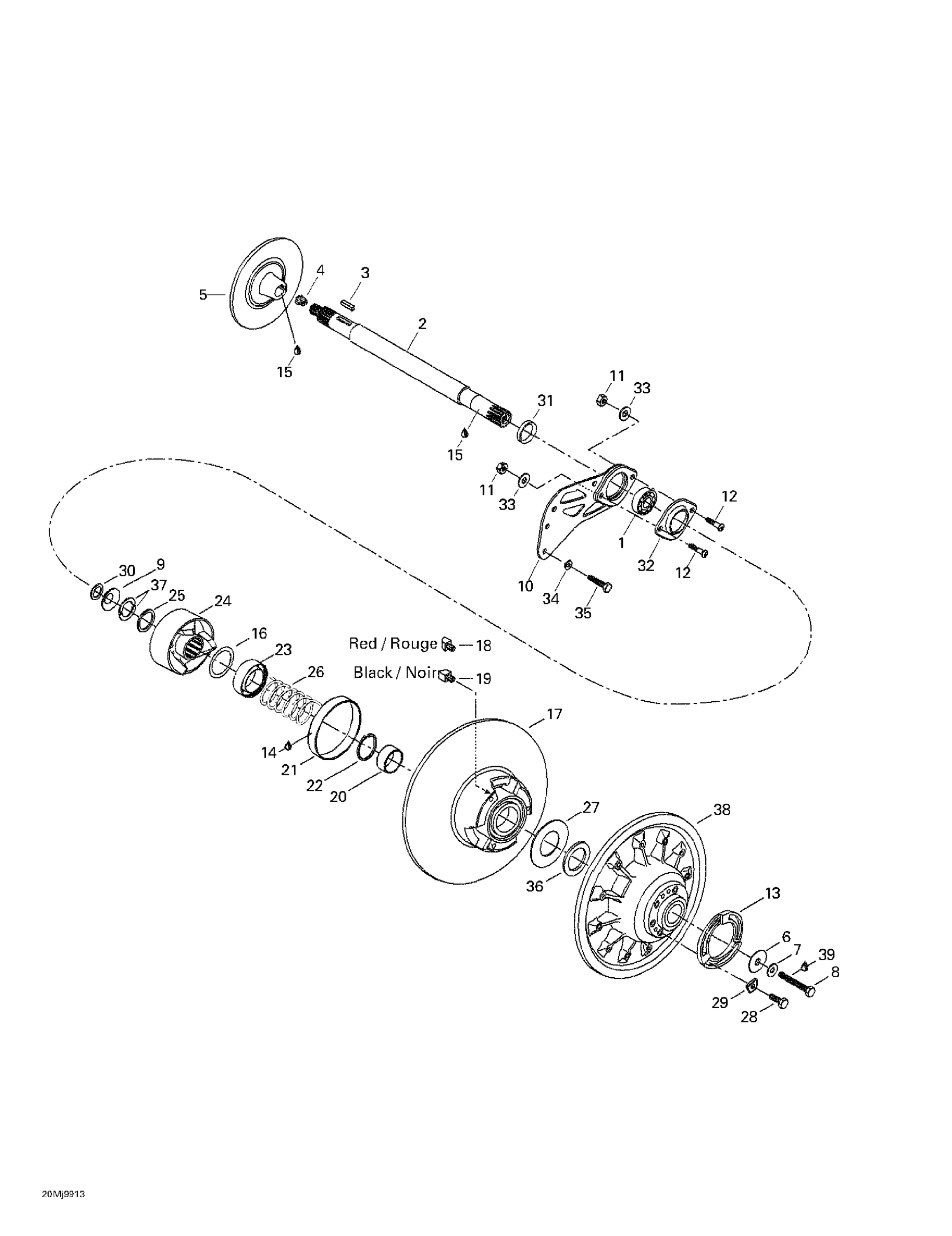 Driven Pulley