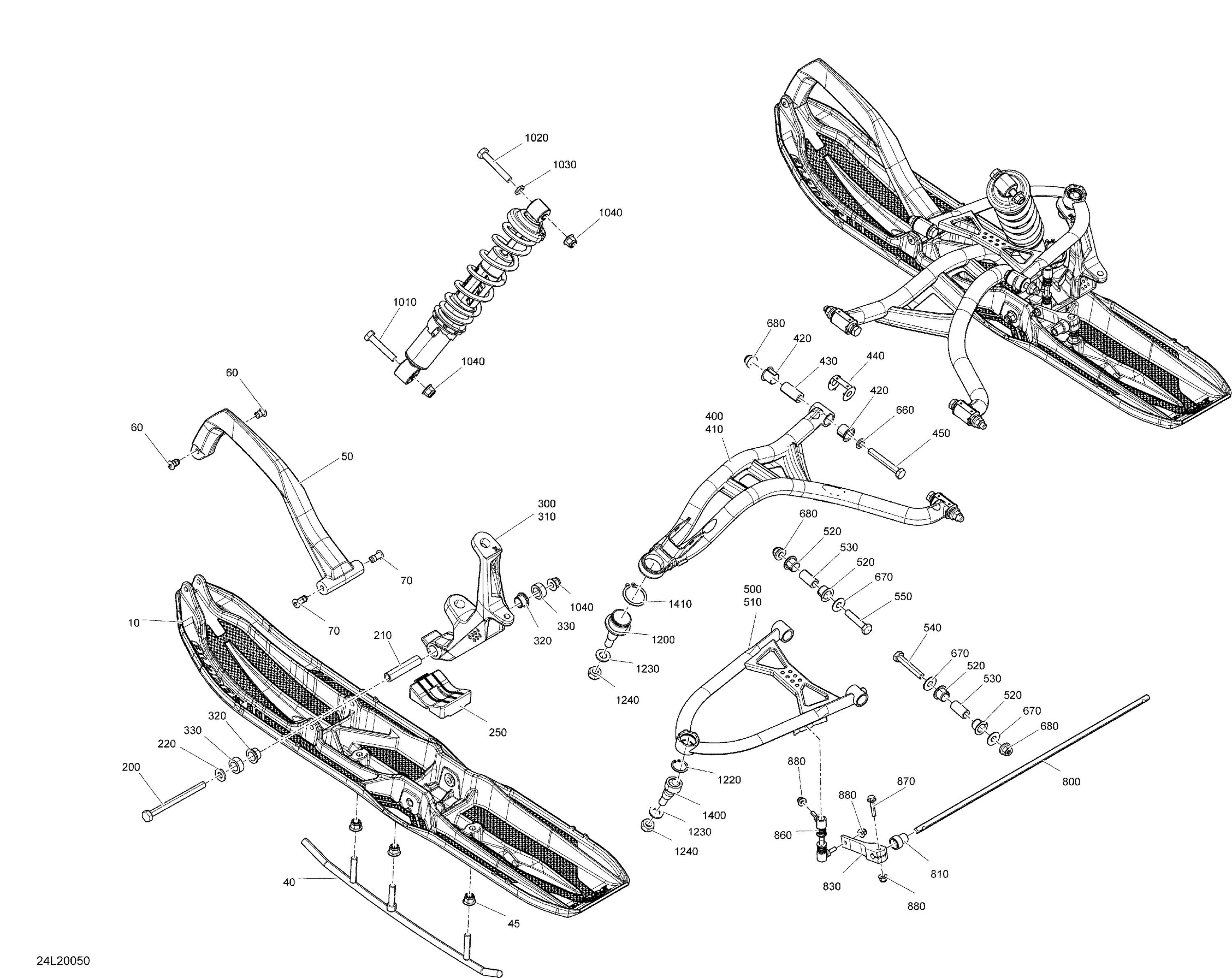 Схема узла: Suspension, Front - System
