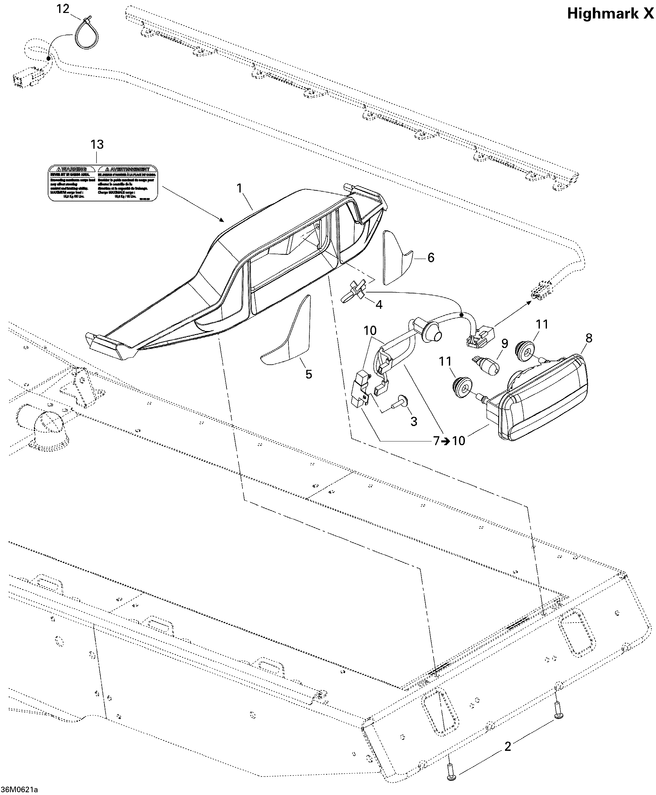 Luggage Rack HMX