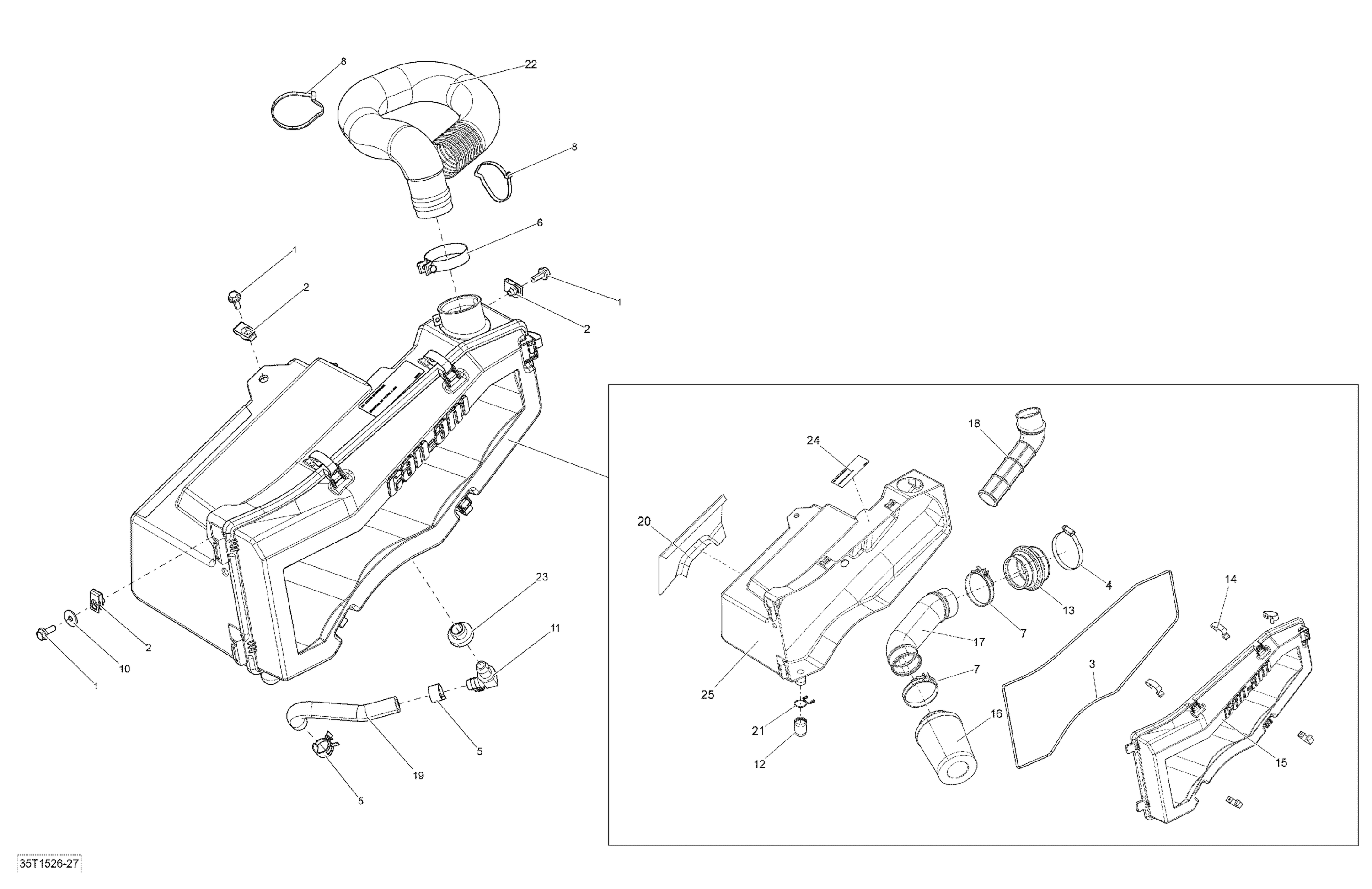 Air Intake Silencer _35T1527