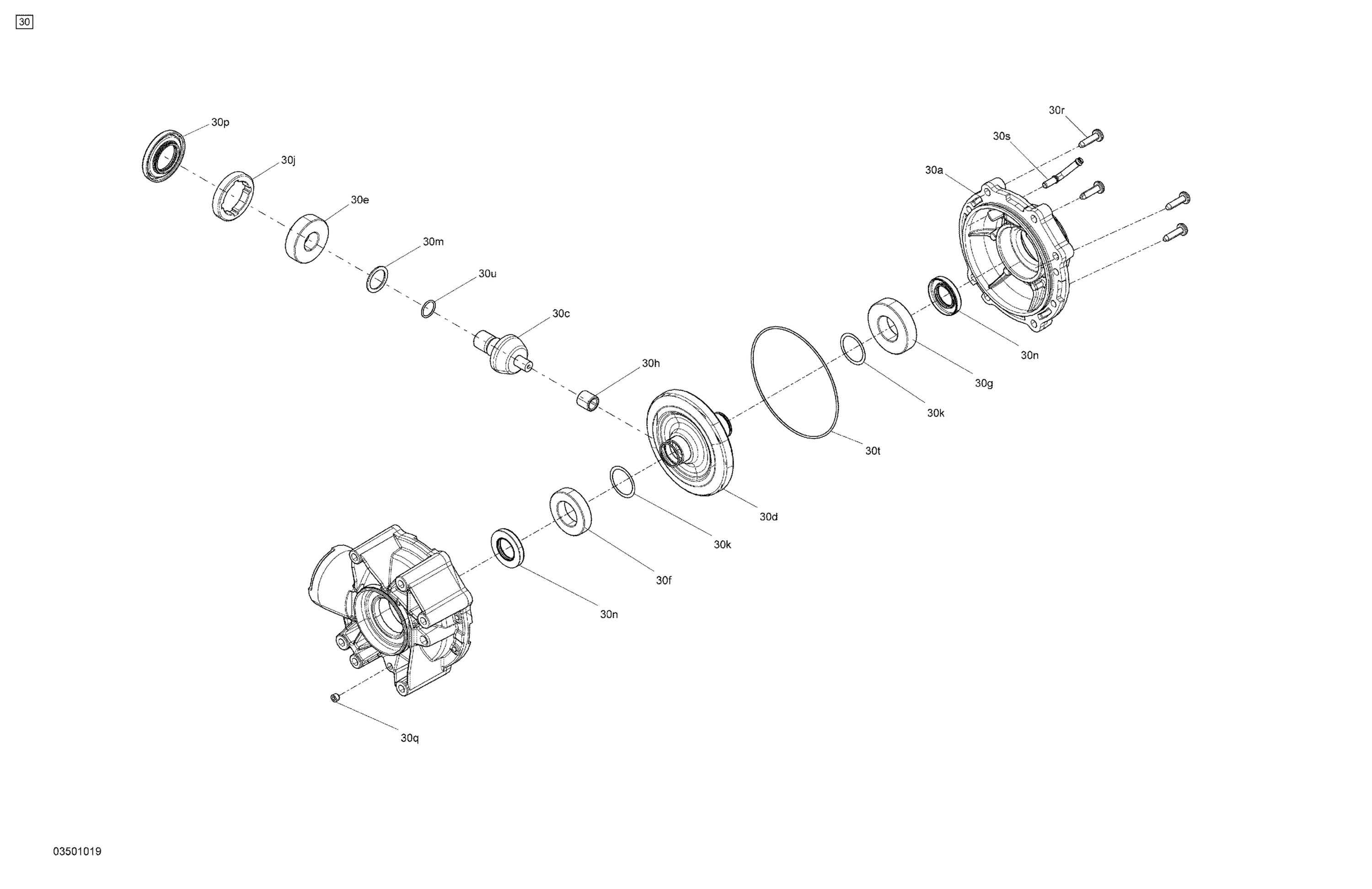 Drive - Rear Section - Differential Parts - DPS