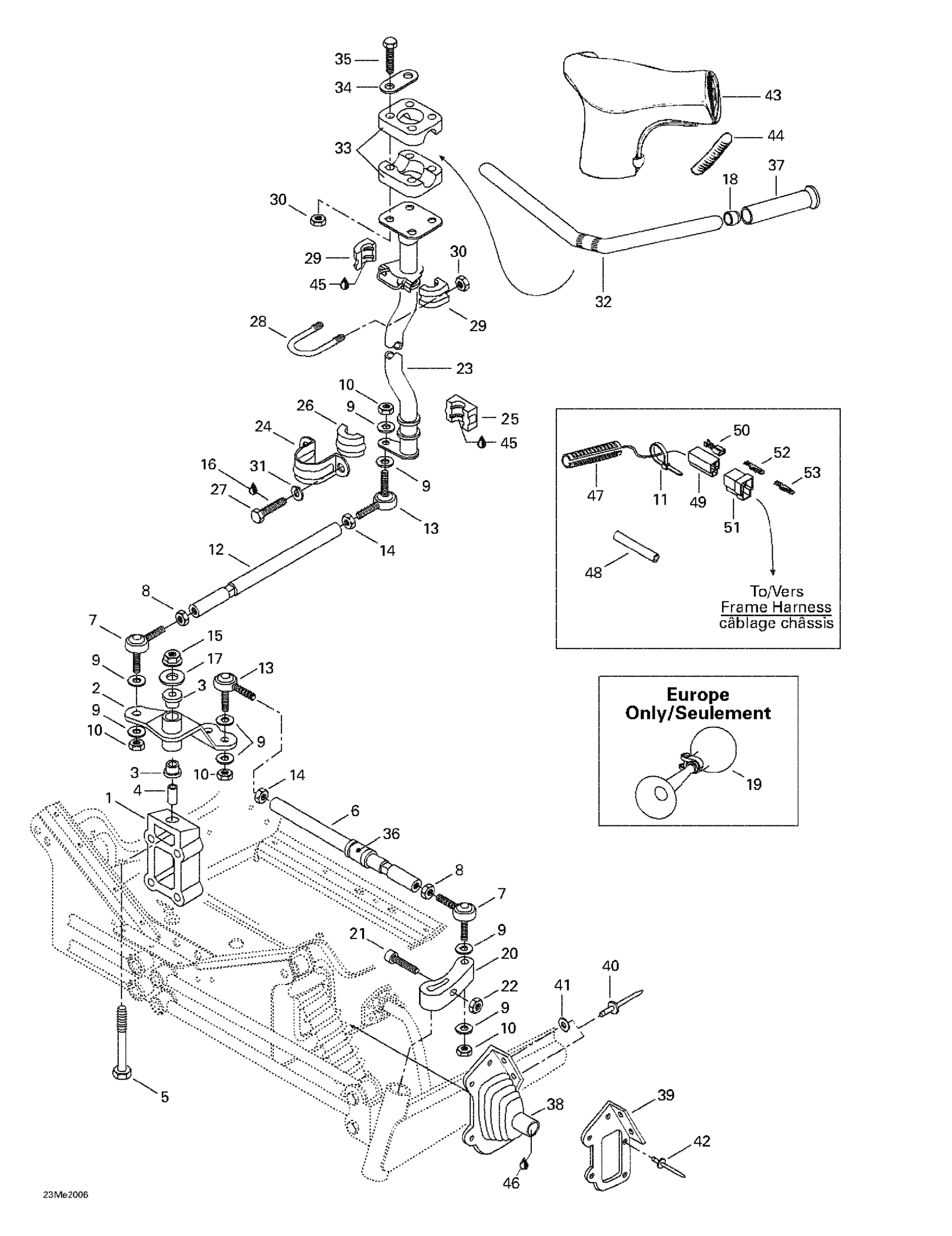 Схема узла: Steering System