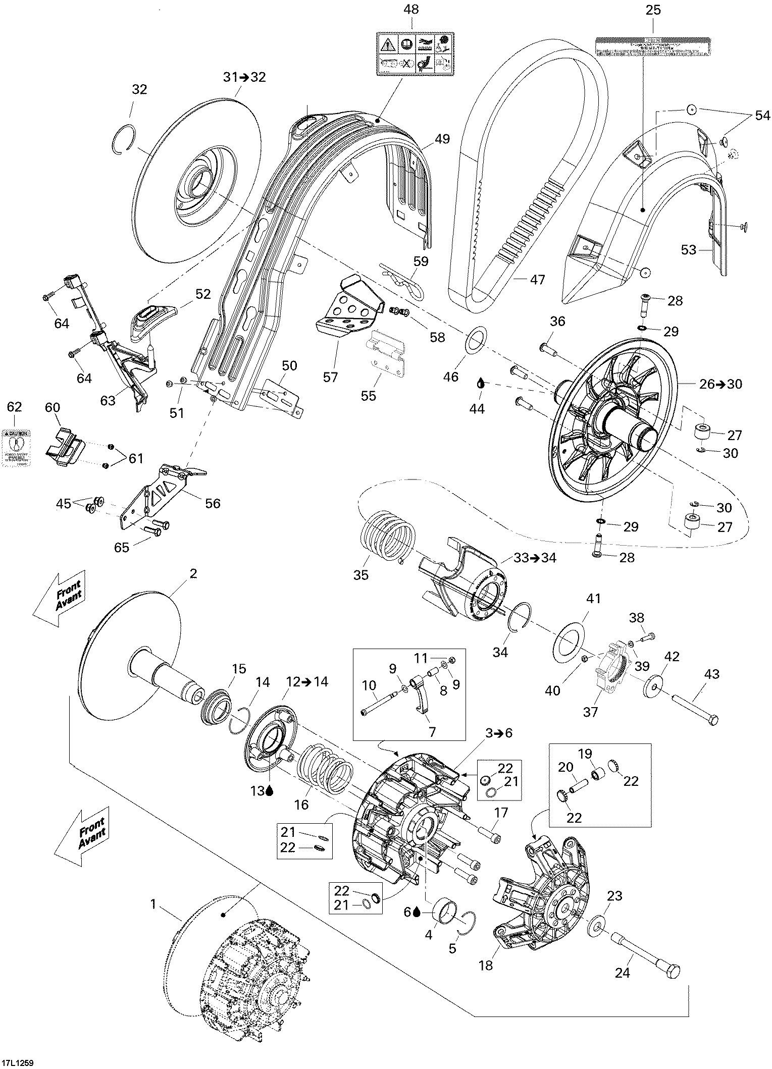 Схема узла: Pulley System