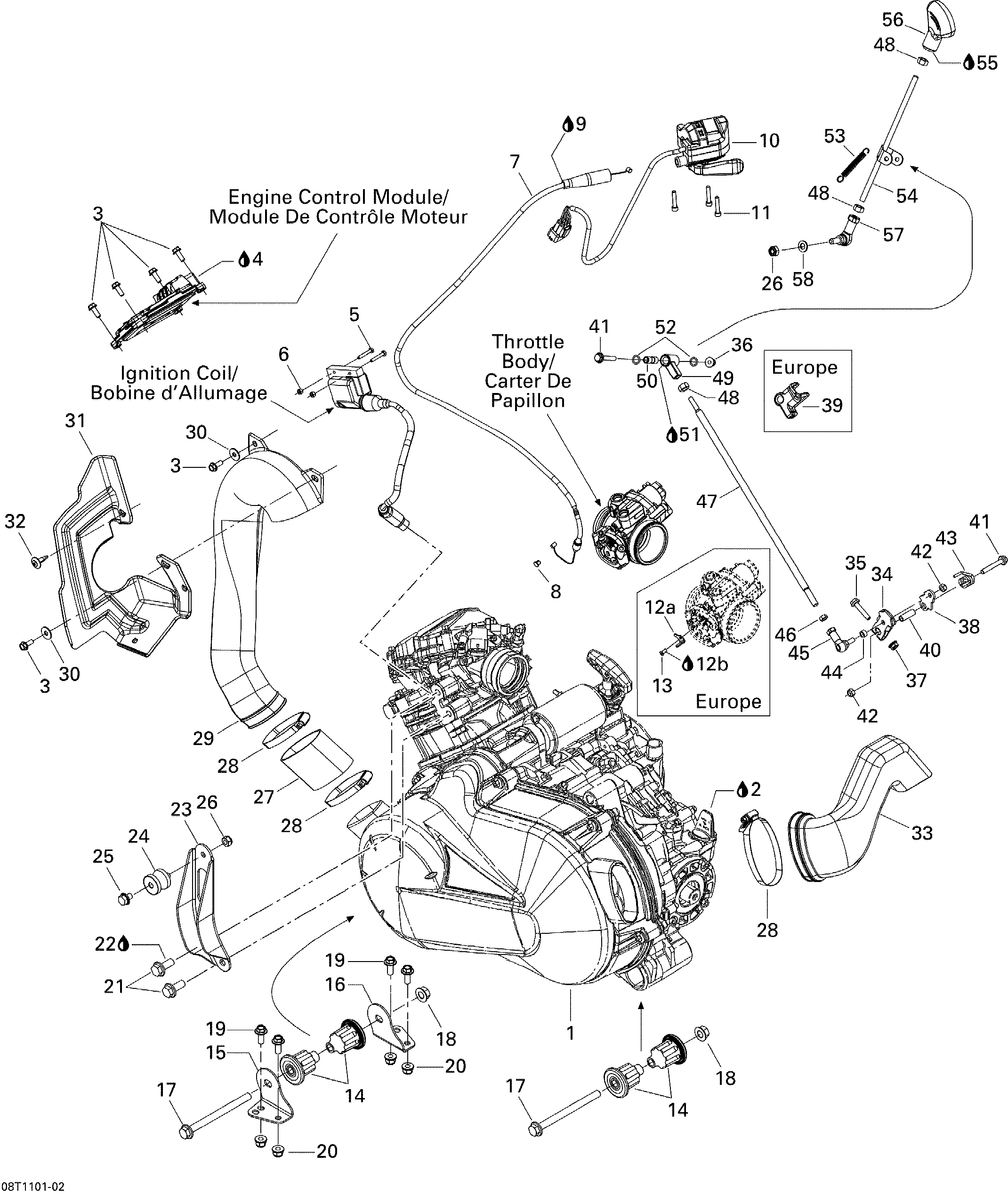 Engine And Engine Support