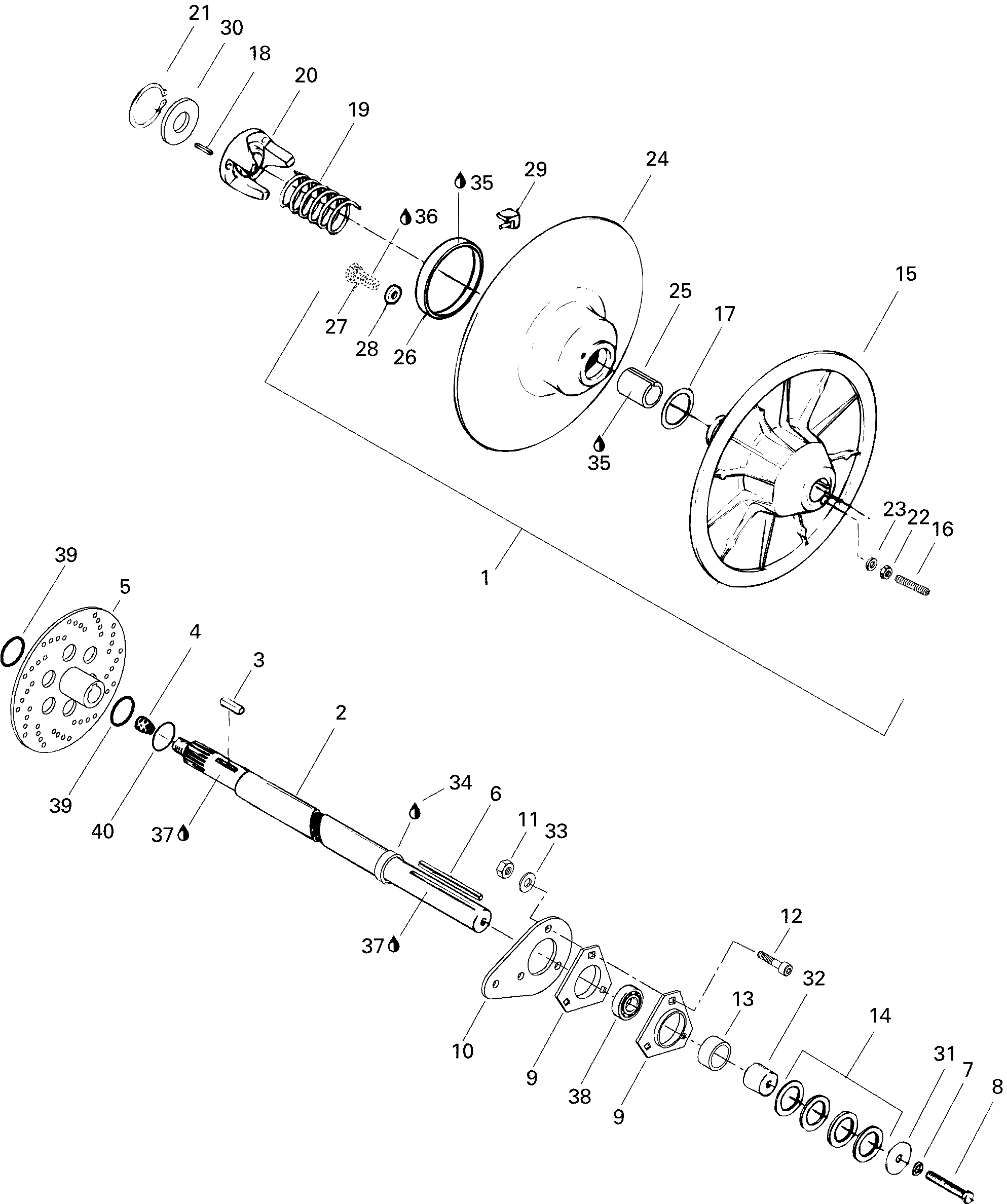 Driven Pulley 583
