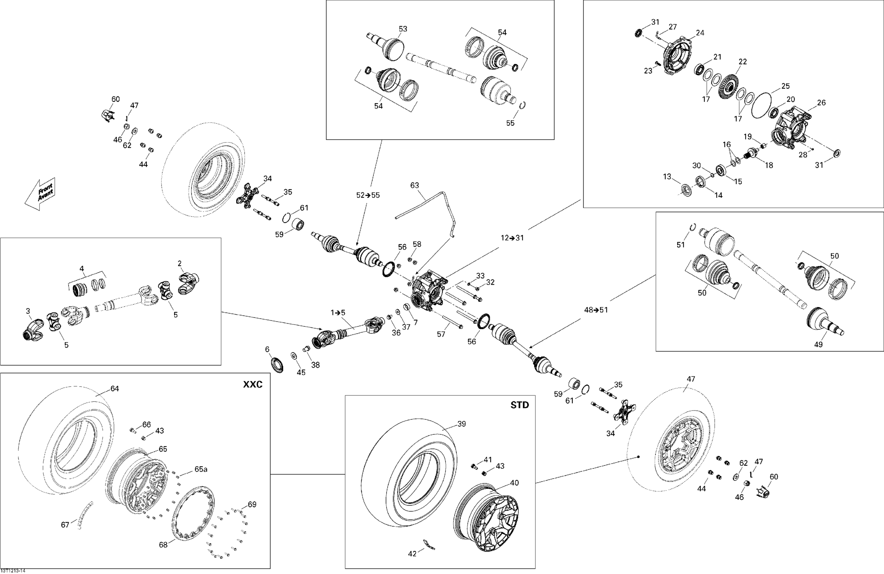 Drive System, Rear