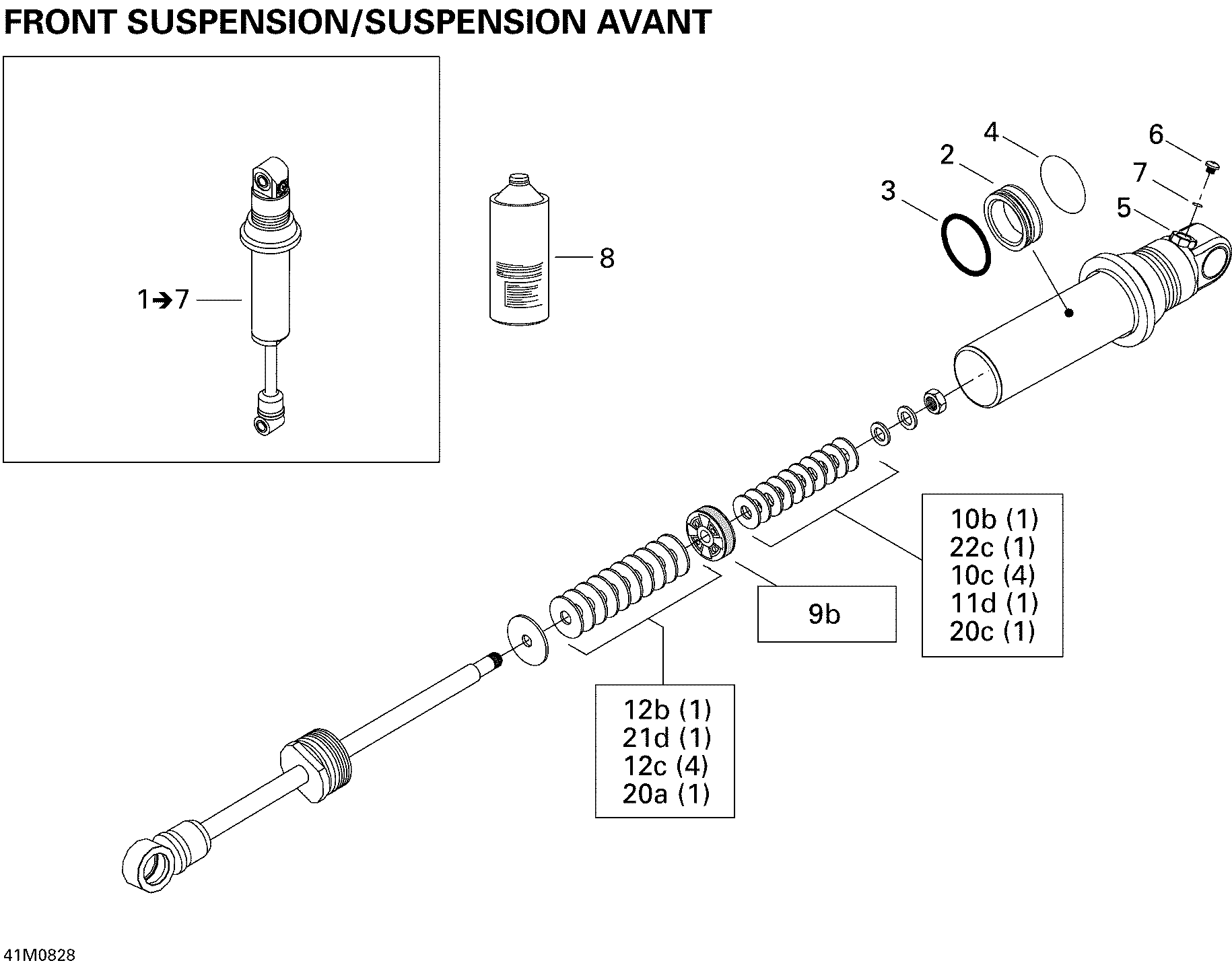 Take Apart Shock, Front