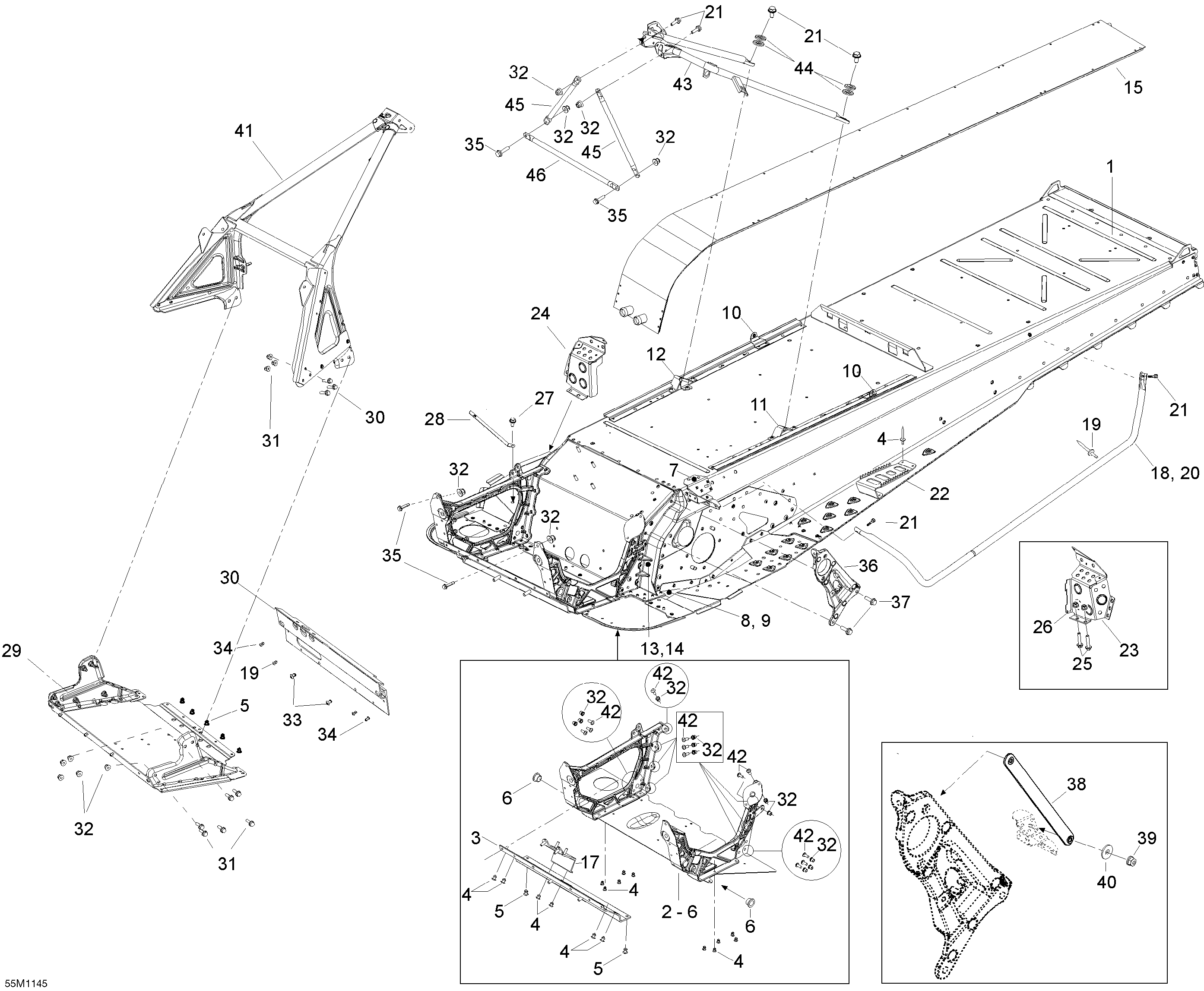 Схема узла: Frame and Components