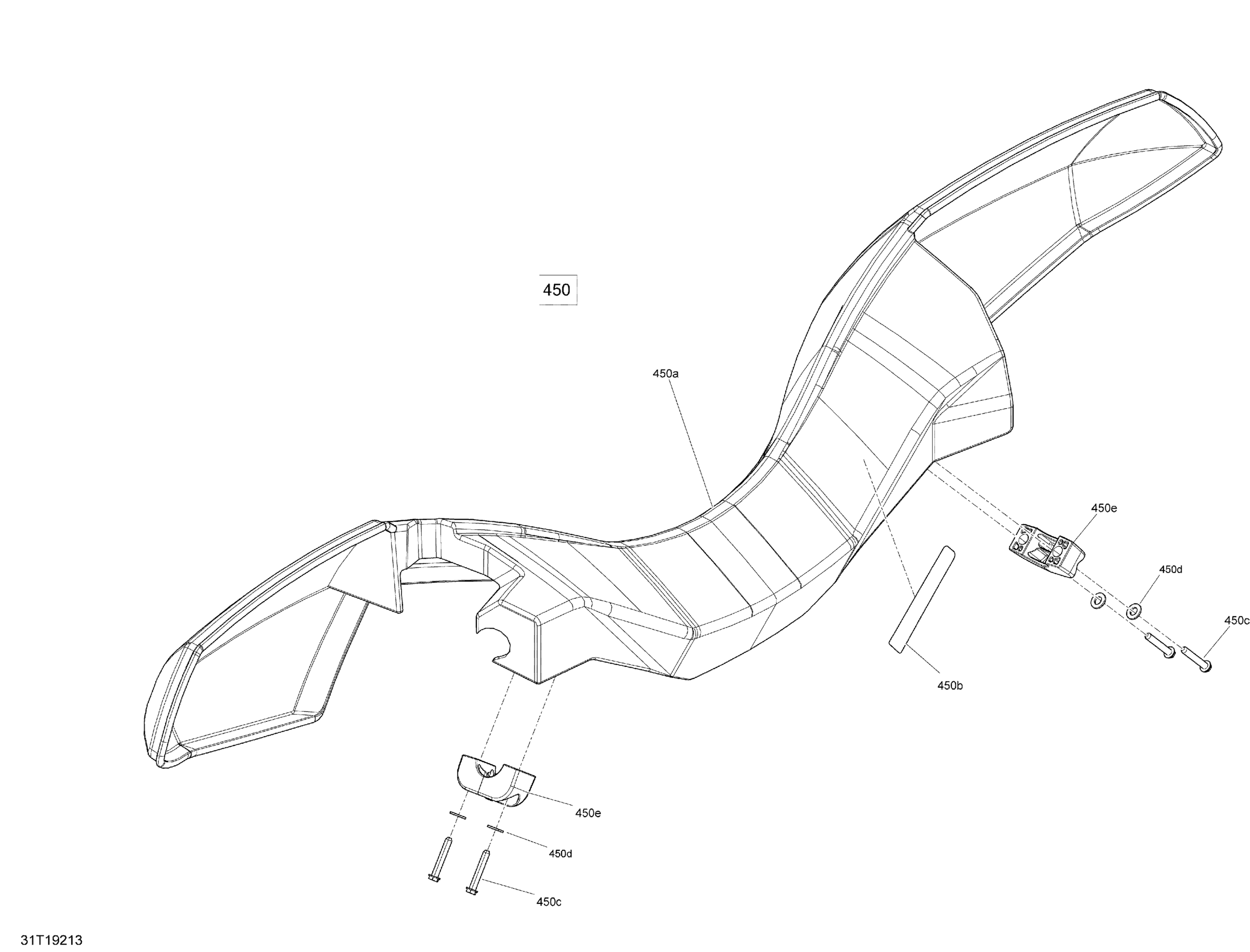 Steering Hand Guard - XT - LTD