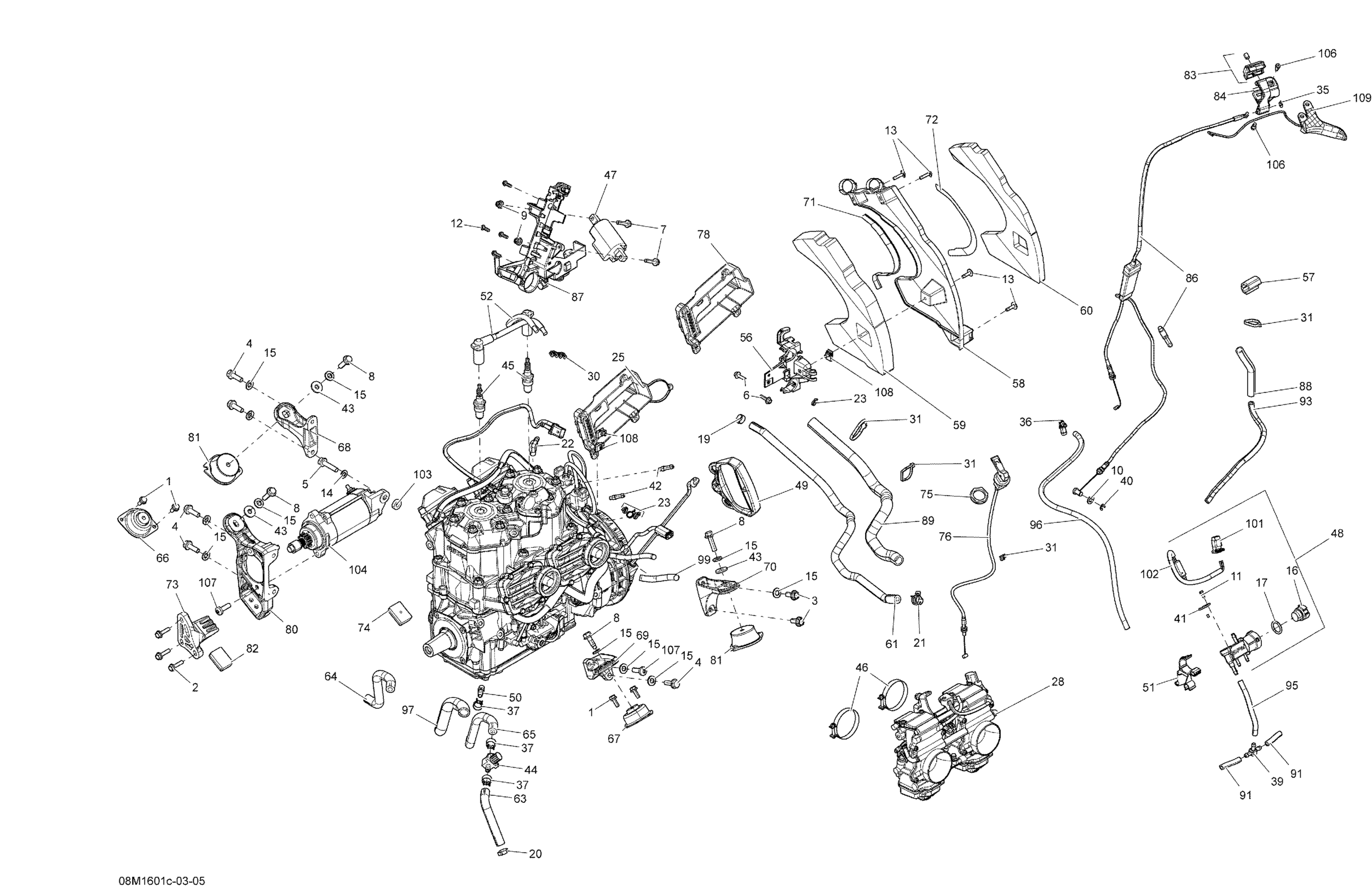 Engine - 600 CARB