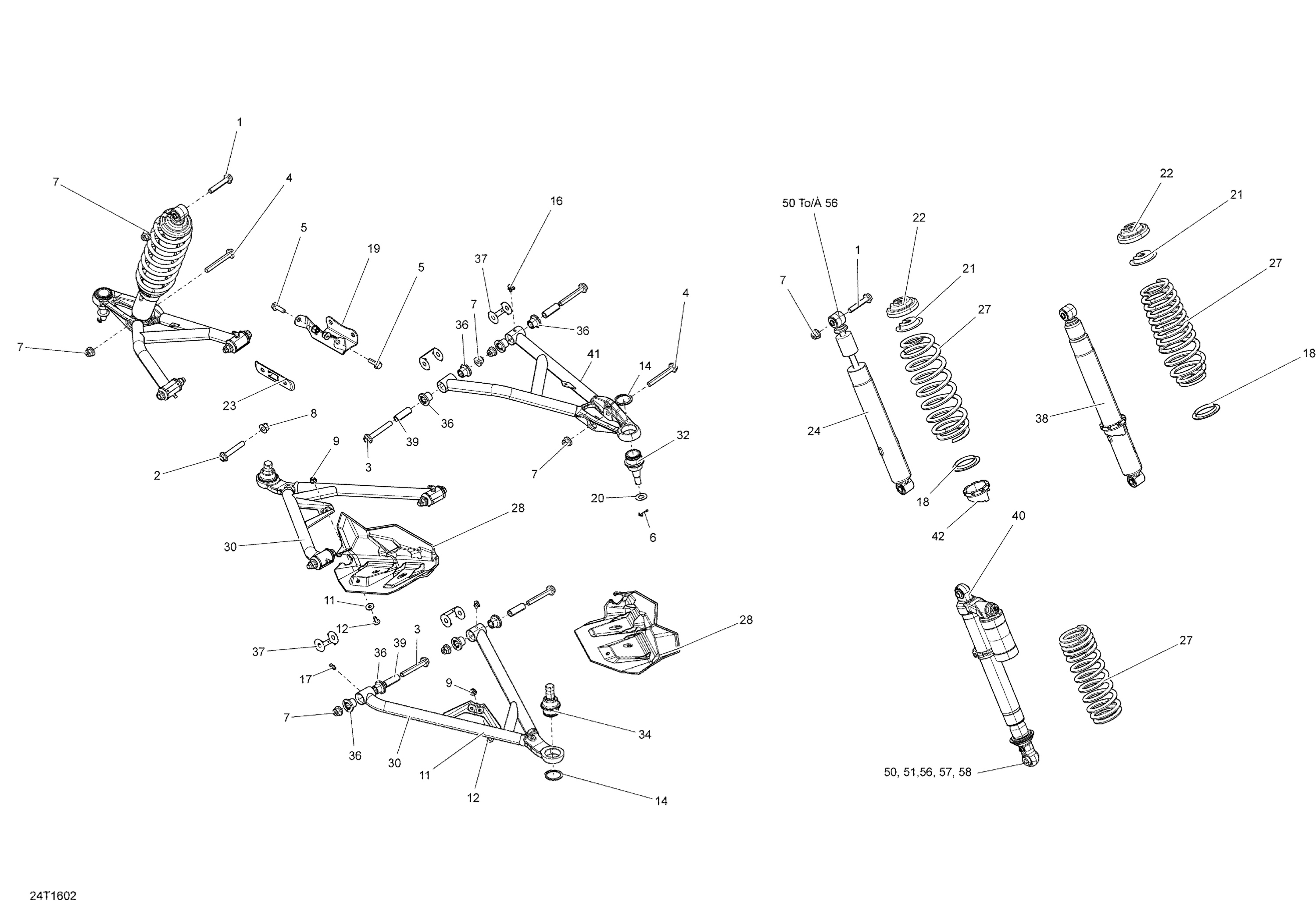 Схема узла: Front Suspension - All Models