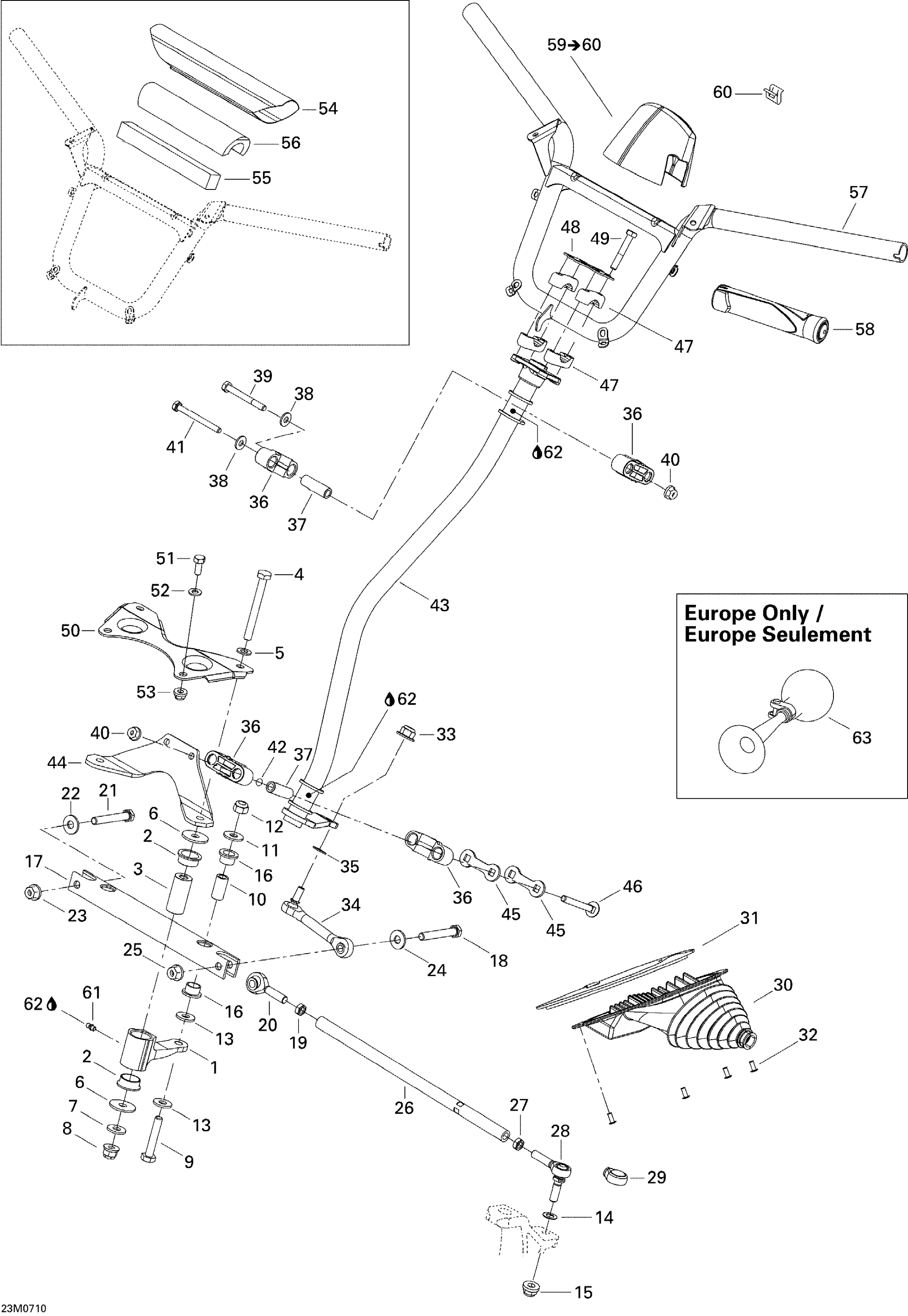 Схема узла: Steering System