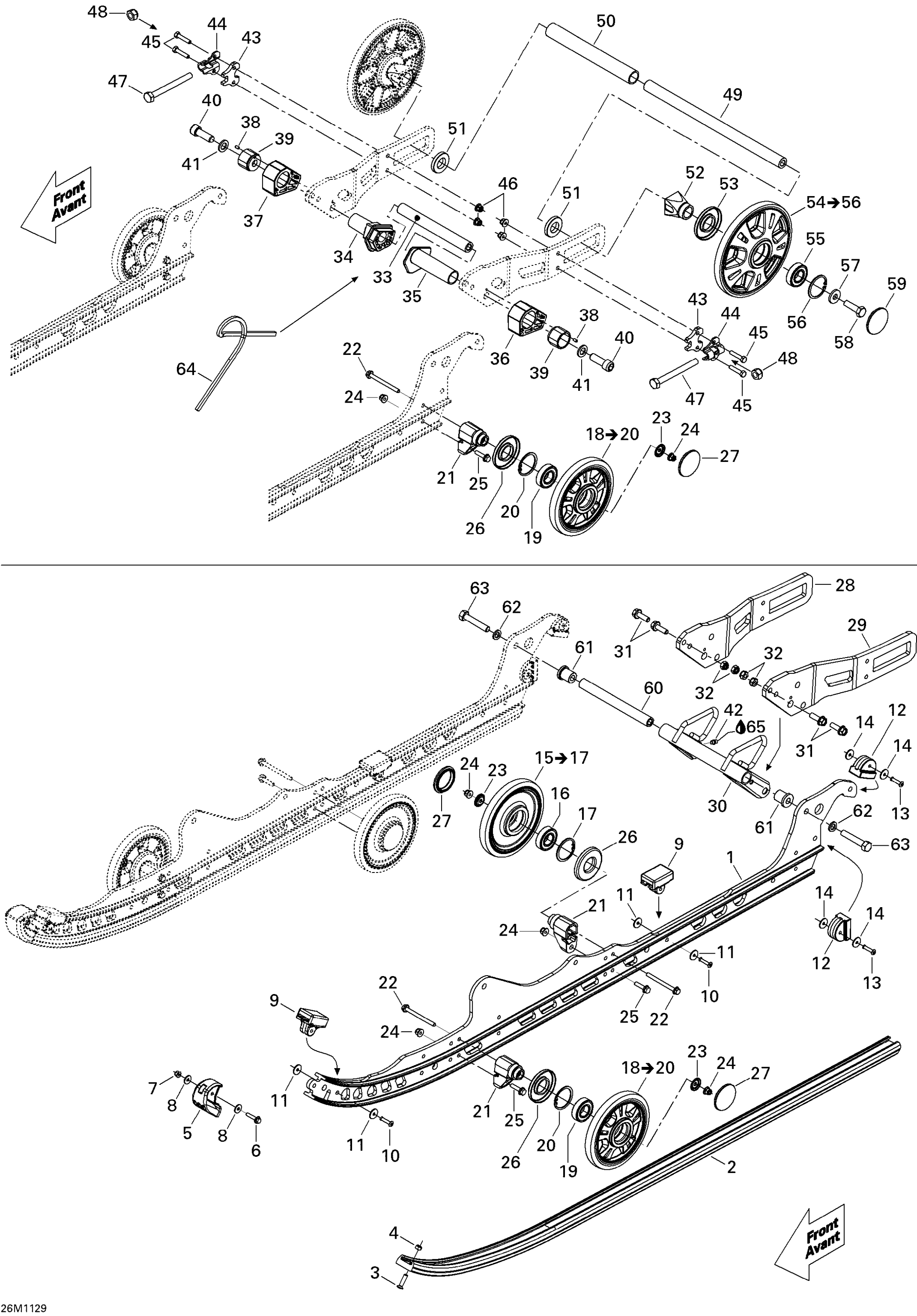 Rear Suspension LT 154