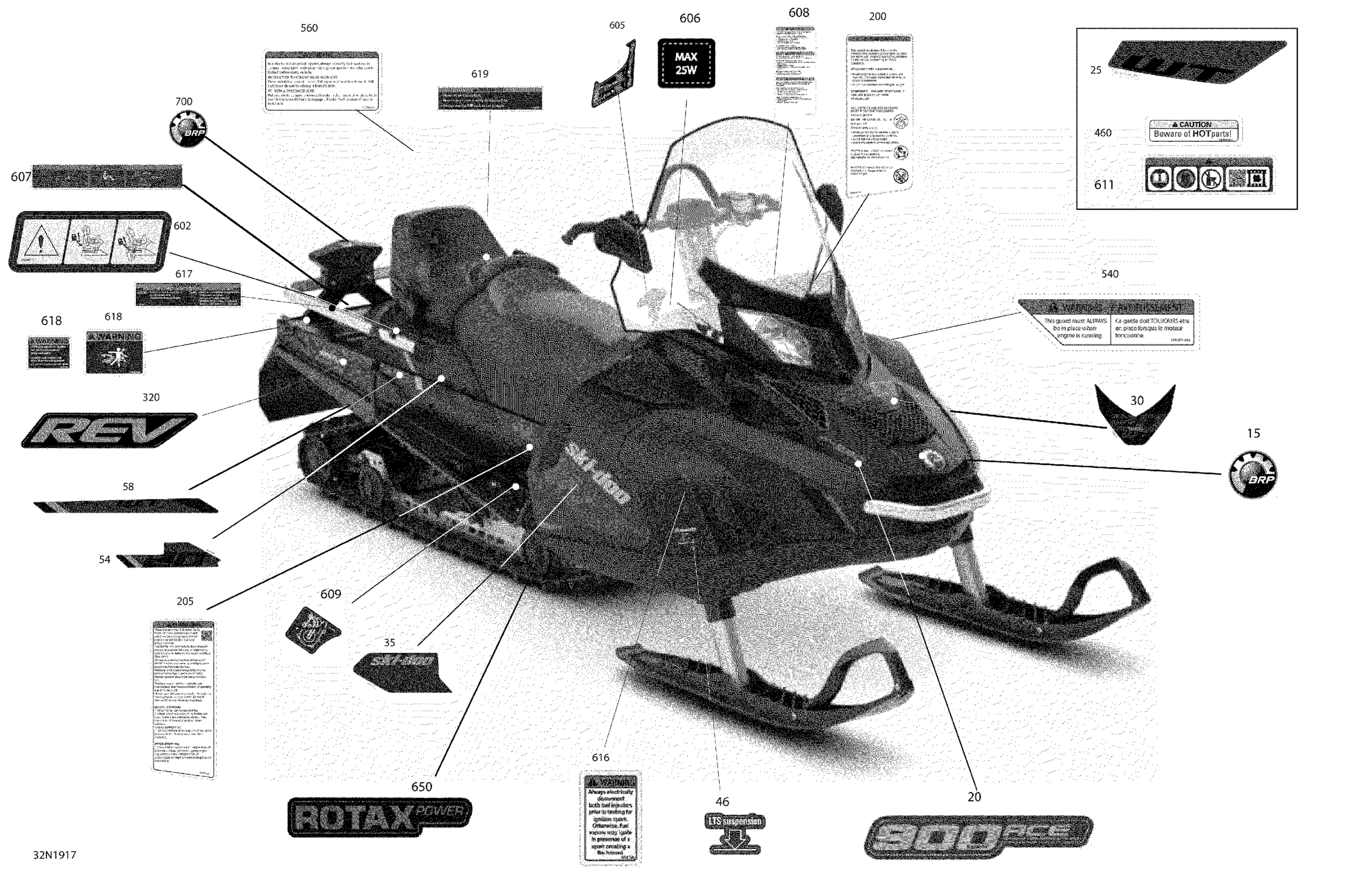 Decals - 900 A Package WT