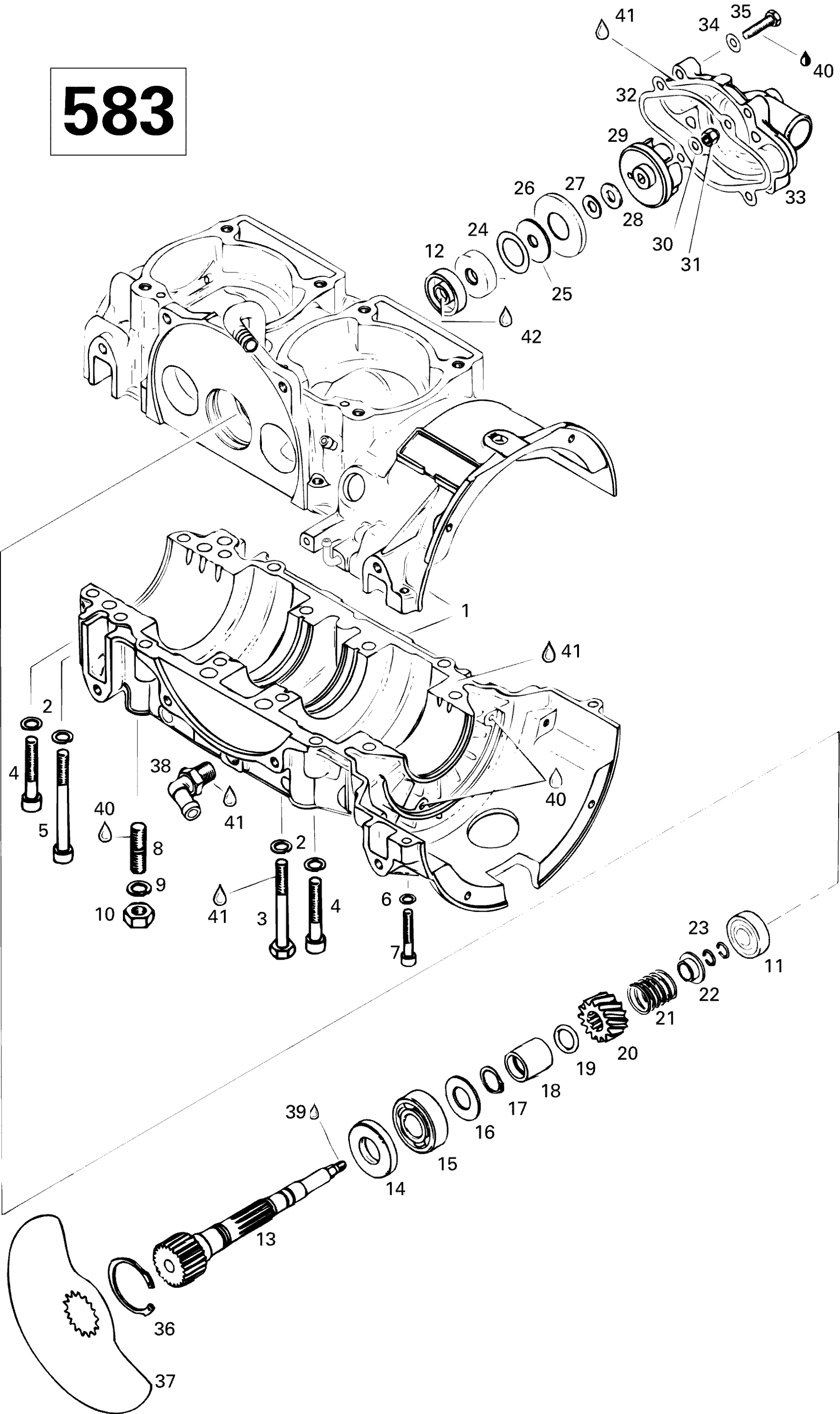 Crankcase (583)