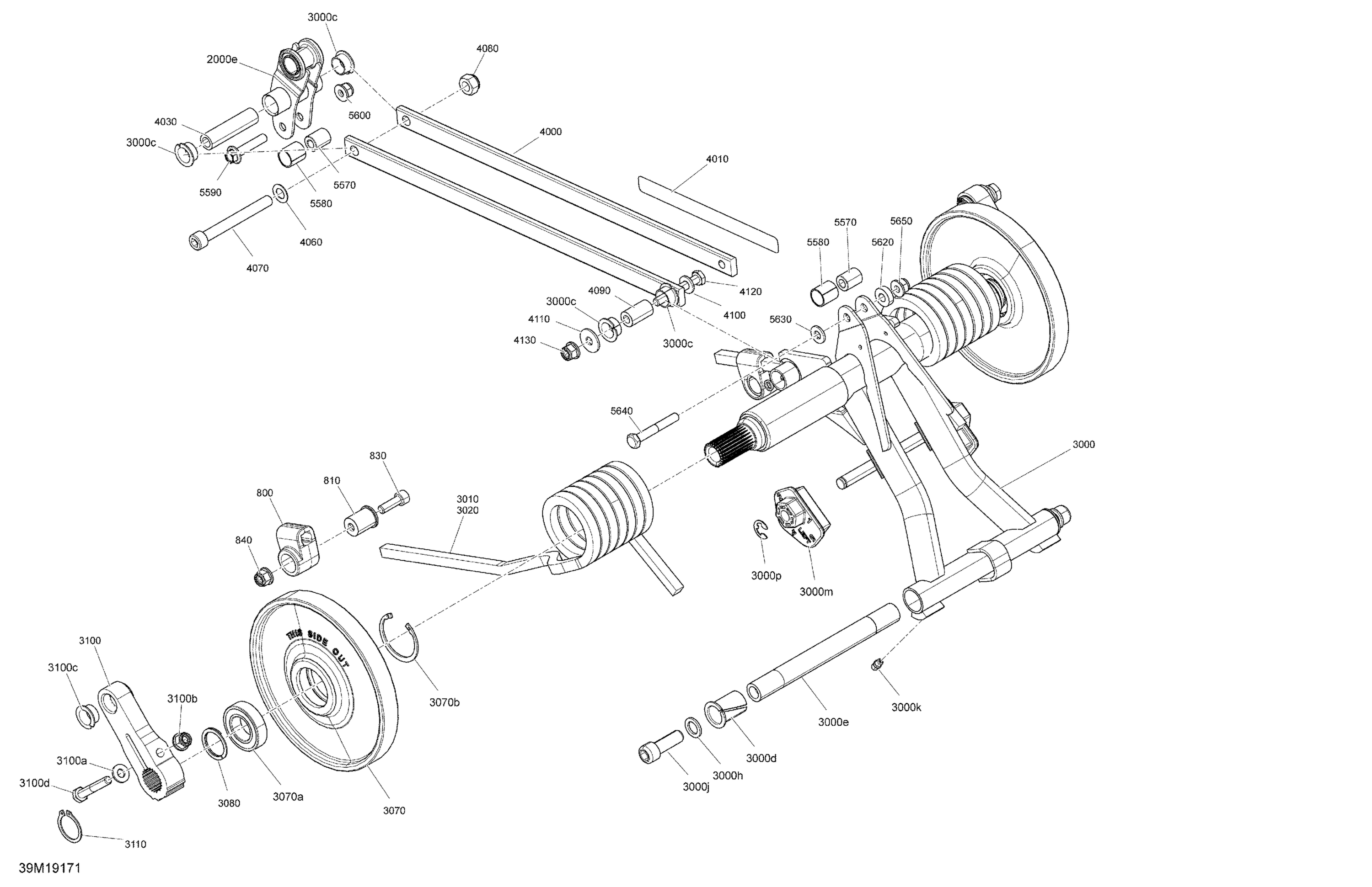 Rear Suspension - 600 Racing Upper Parts