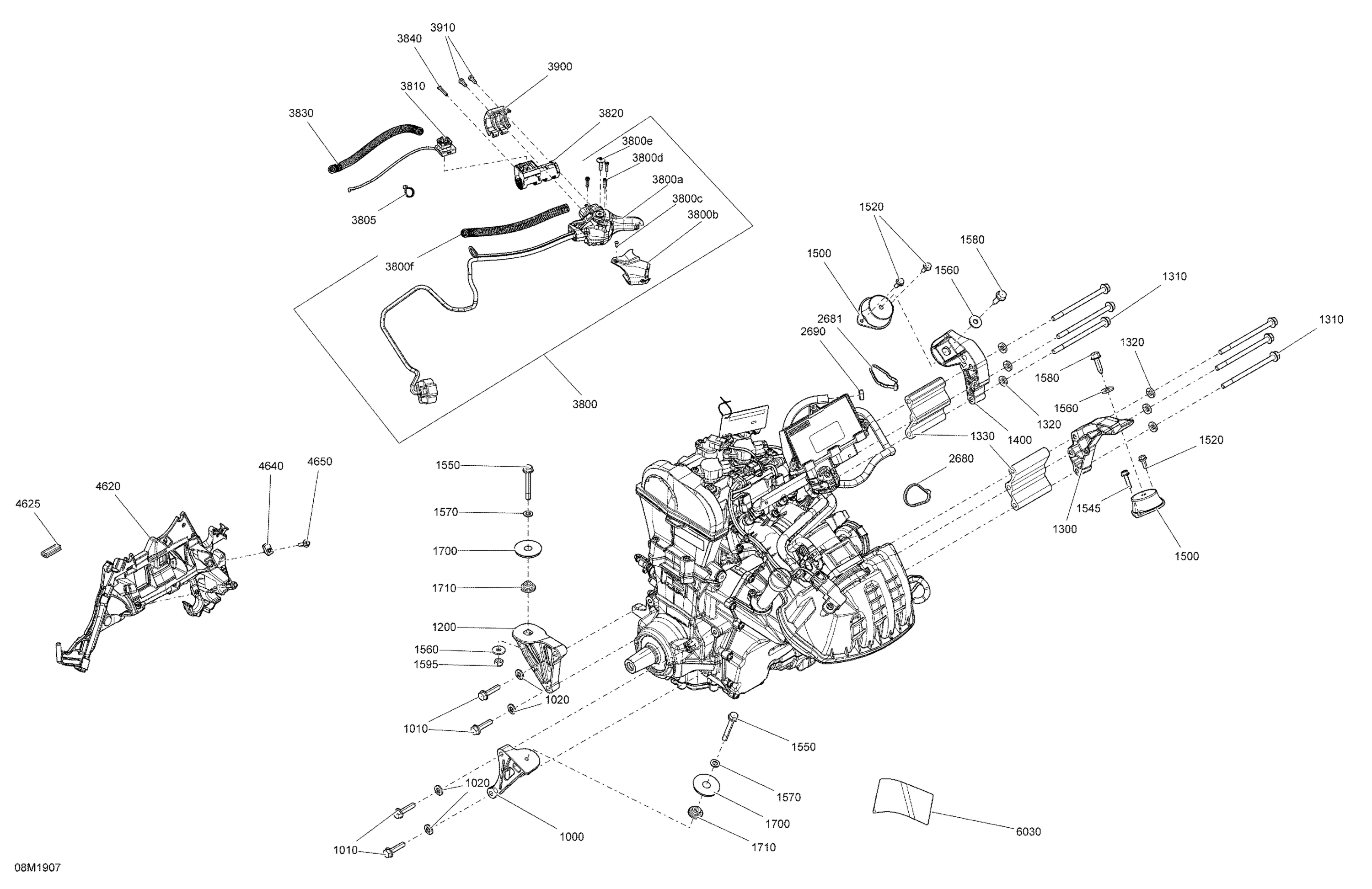 Engine - 600 ACE