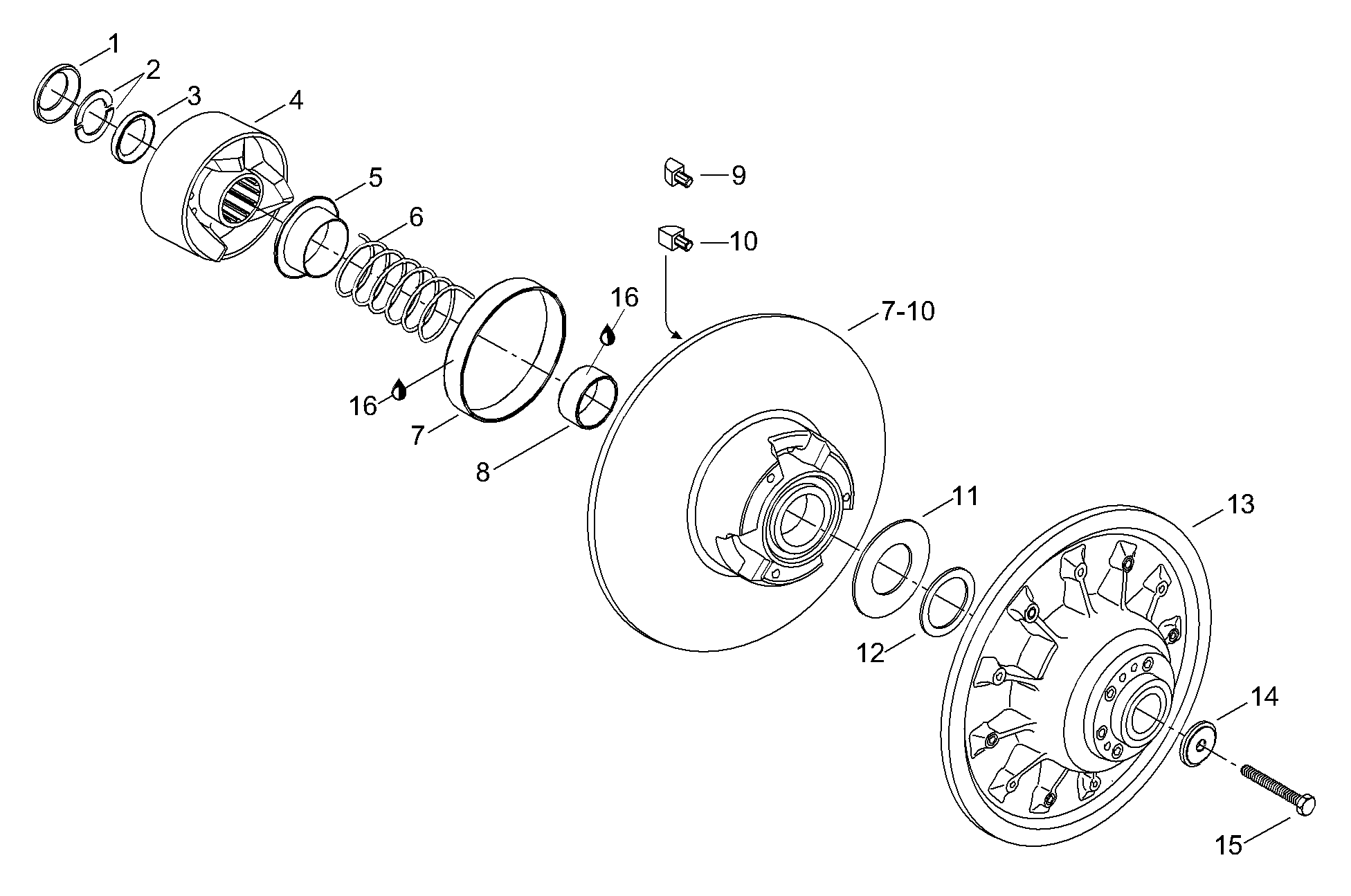 Driven Pulley