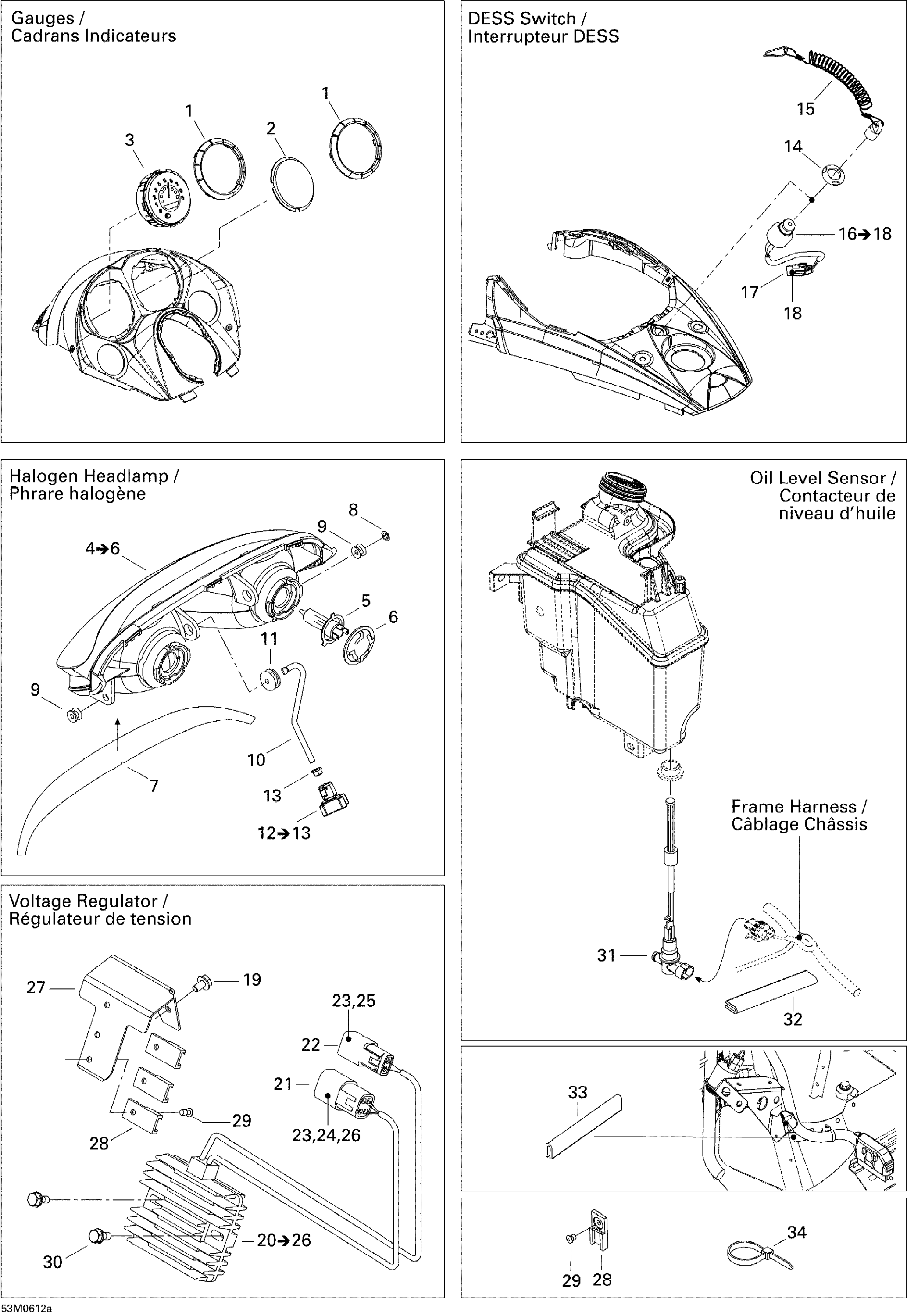 Схема узла: Electrical Accessories 1 (800 HO)