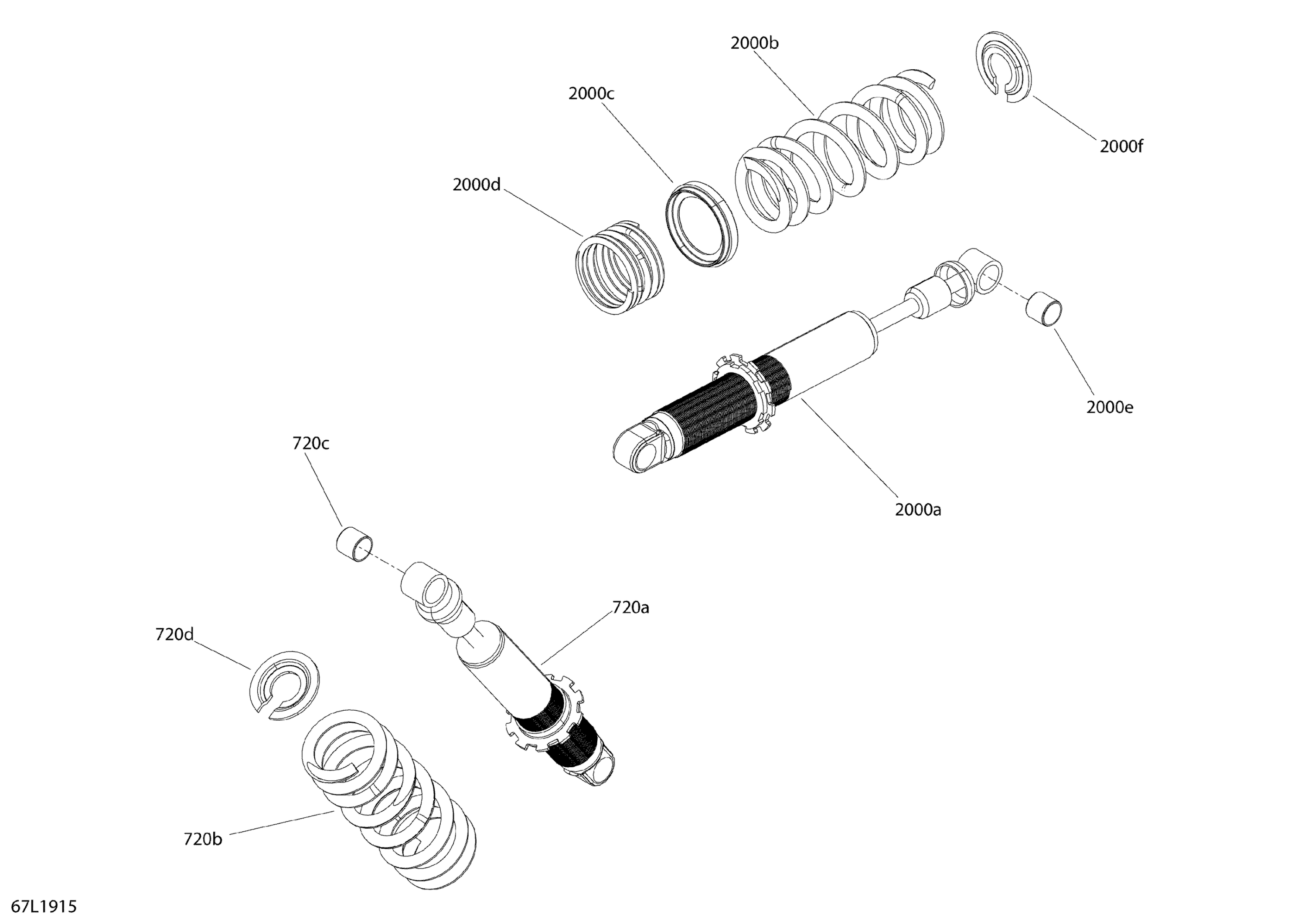 Rear Shocks - DS