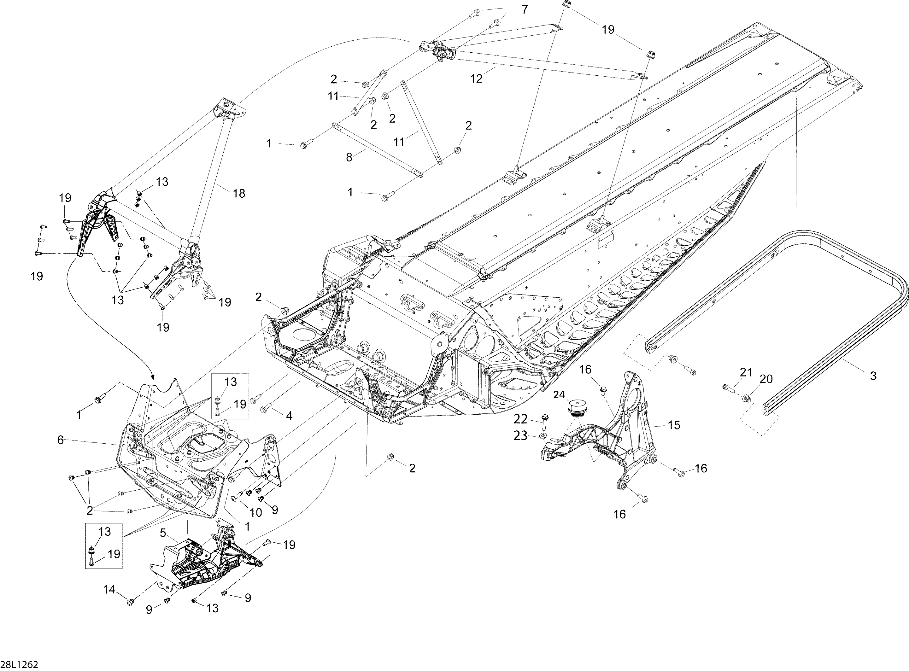 Схема узла: Frame And Components