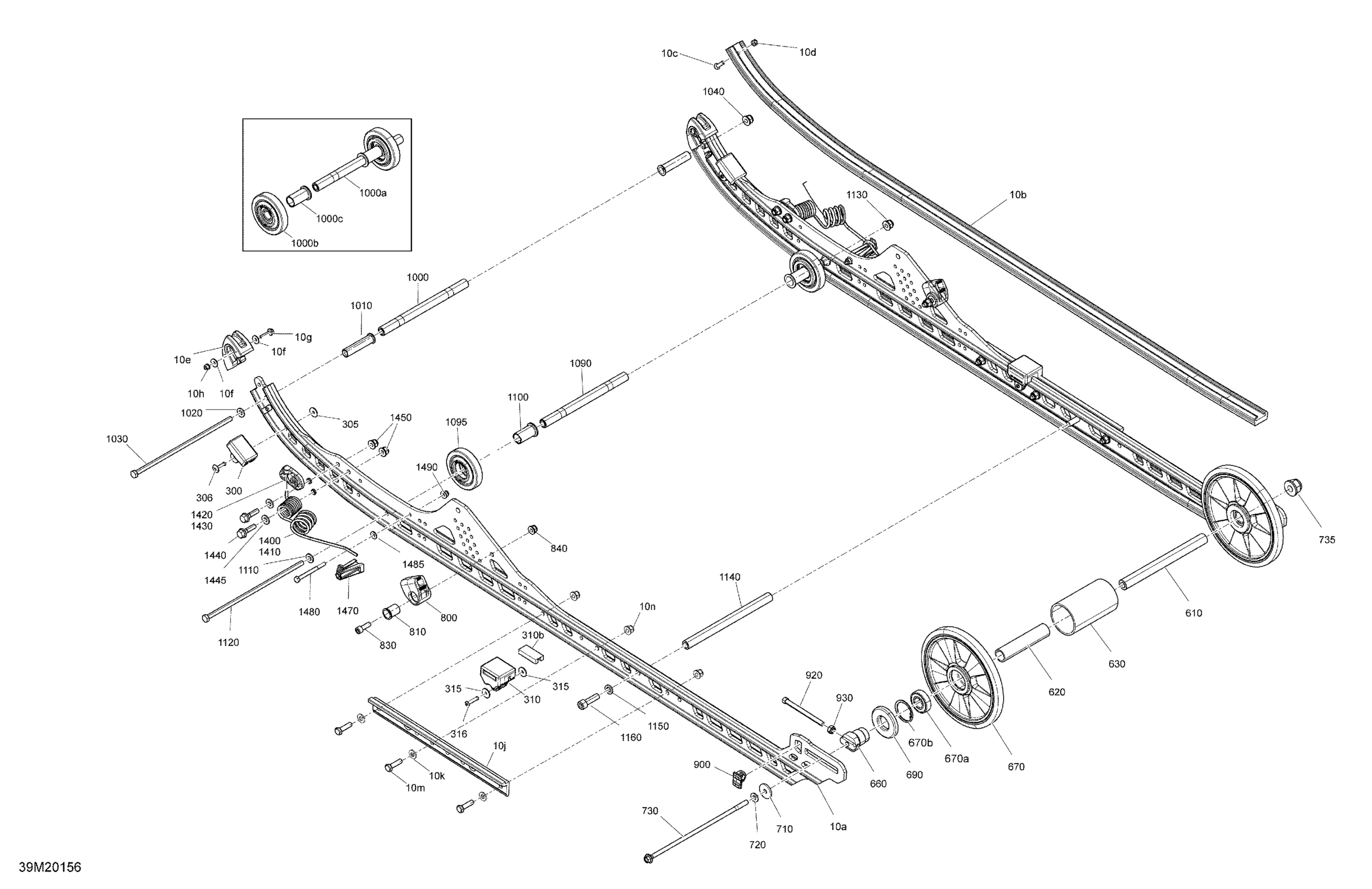 Схема узла: Suspension, Rear - Lower Section